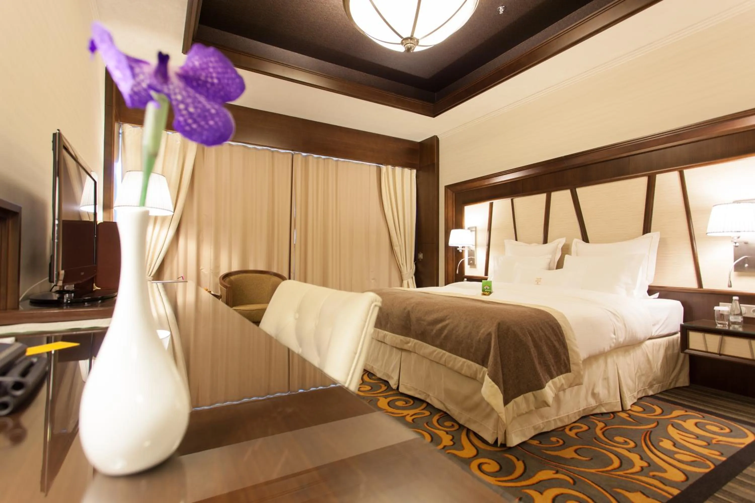 Photo of the whole room in Metropolis Hotel