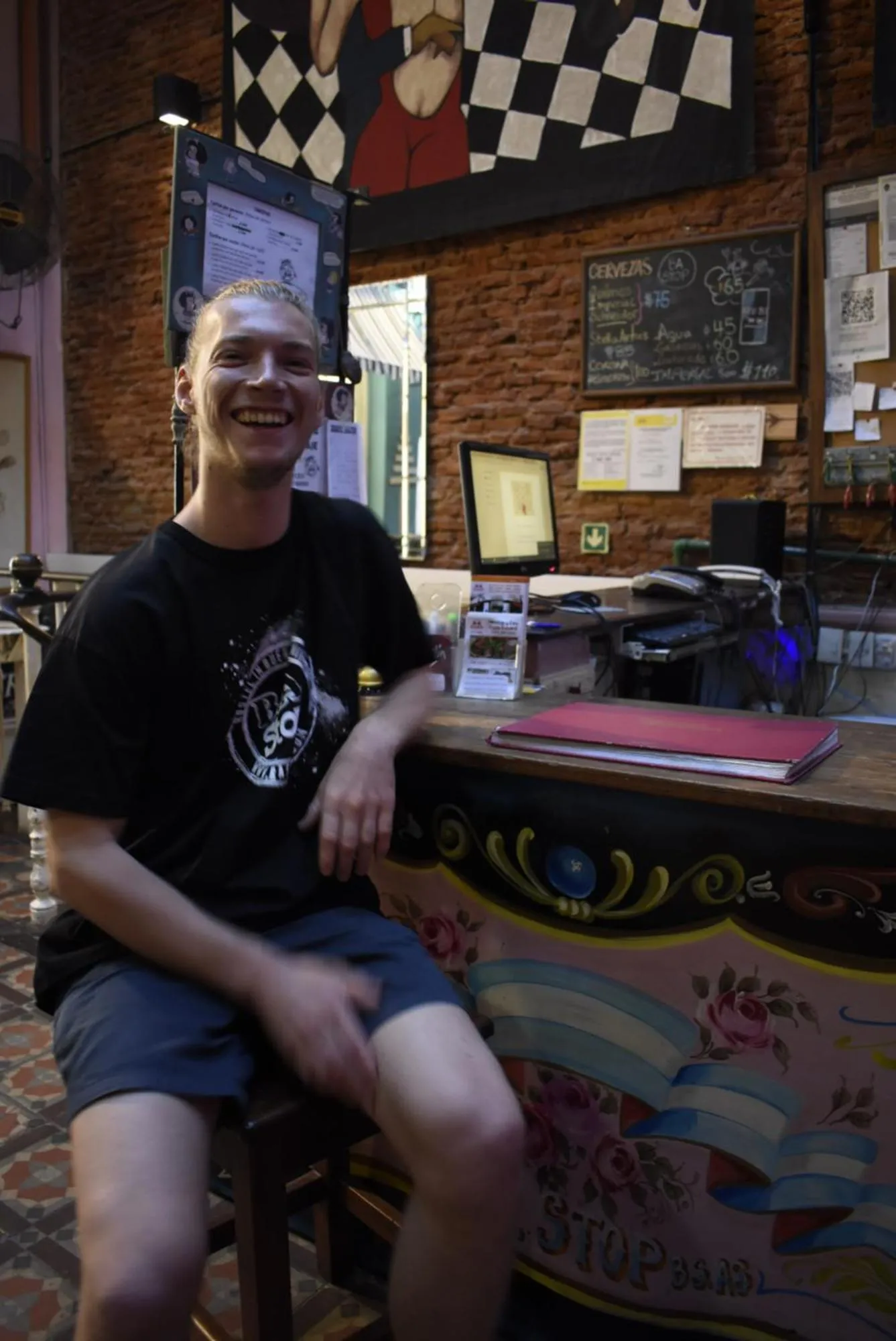 Staff in BA Stop Hotel House