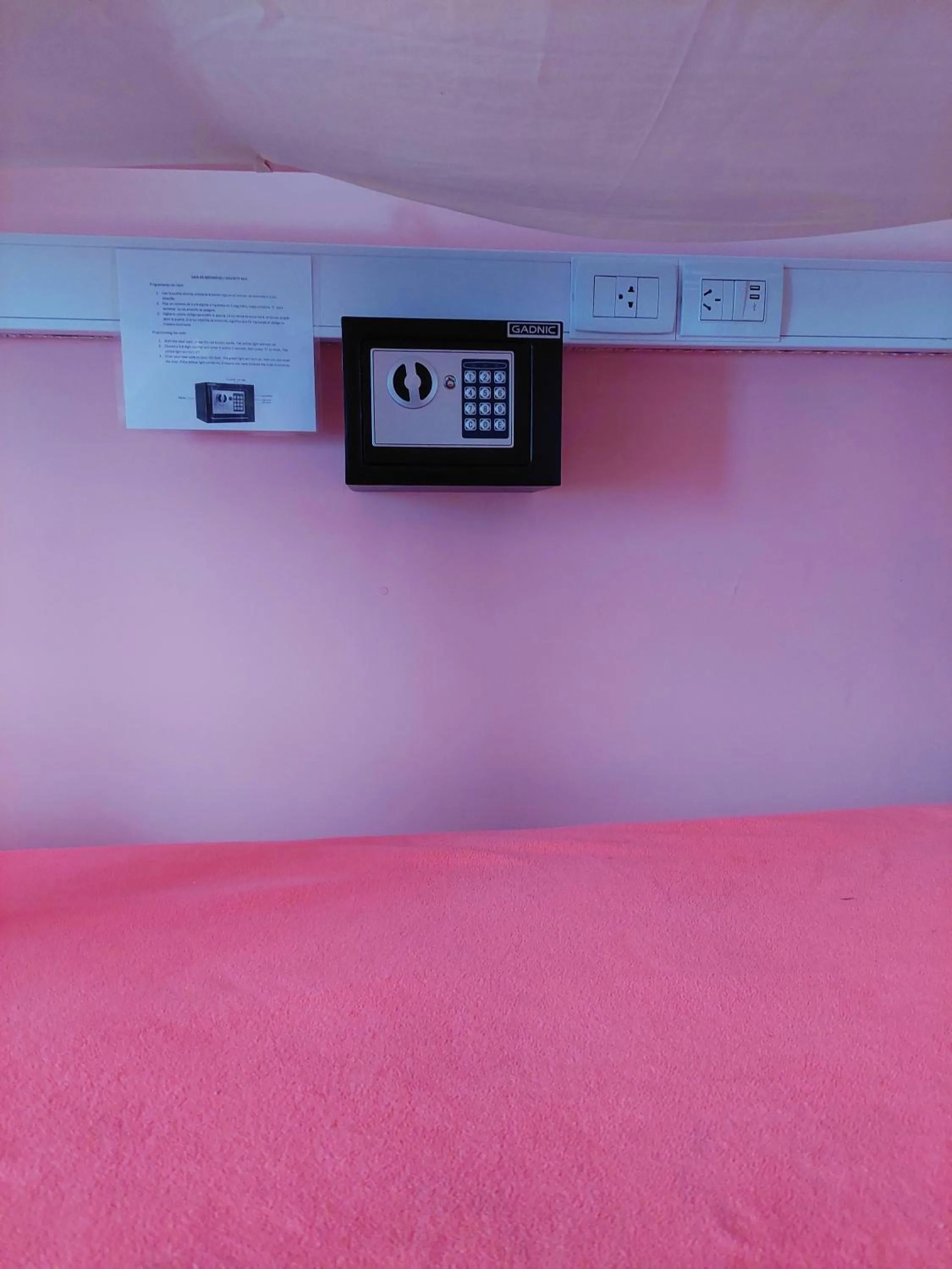 safe in BA Stop Hotel House