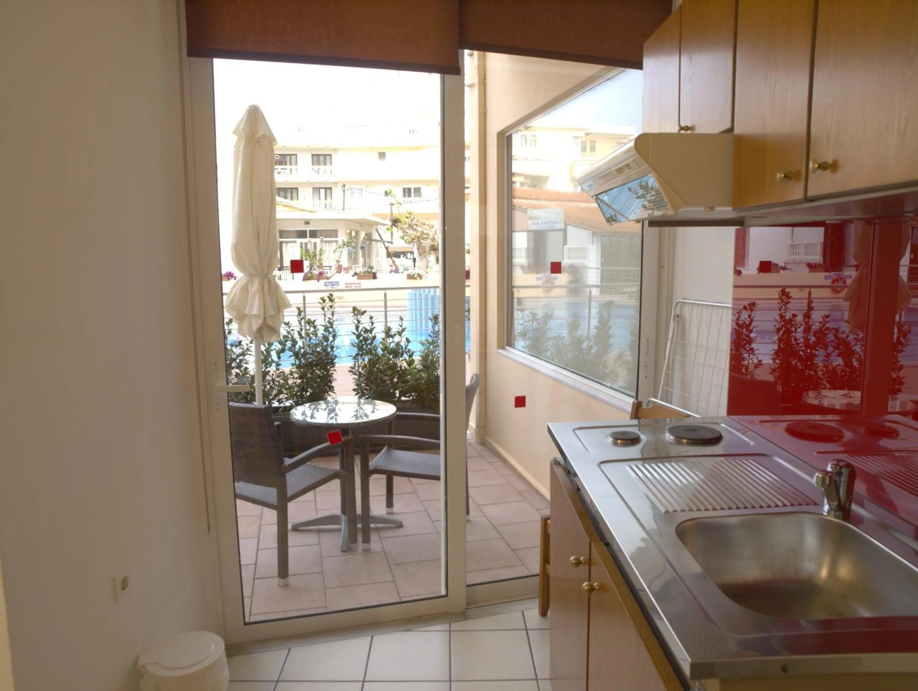 Coffee/tea facilities in Hotel Christina