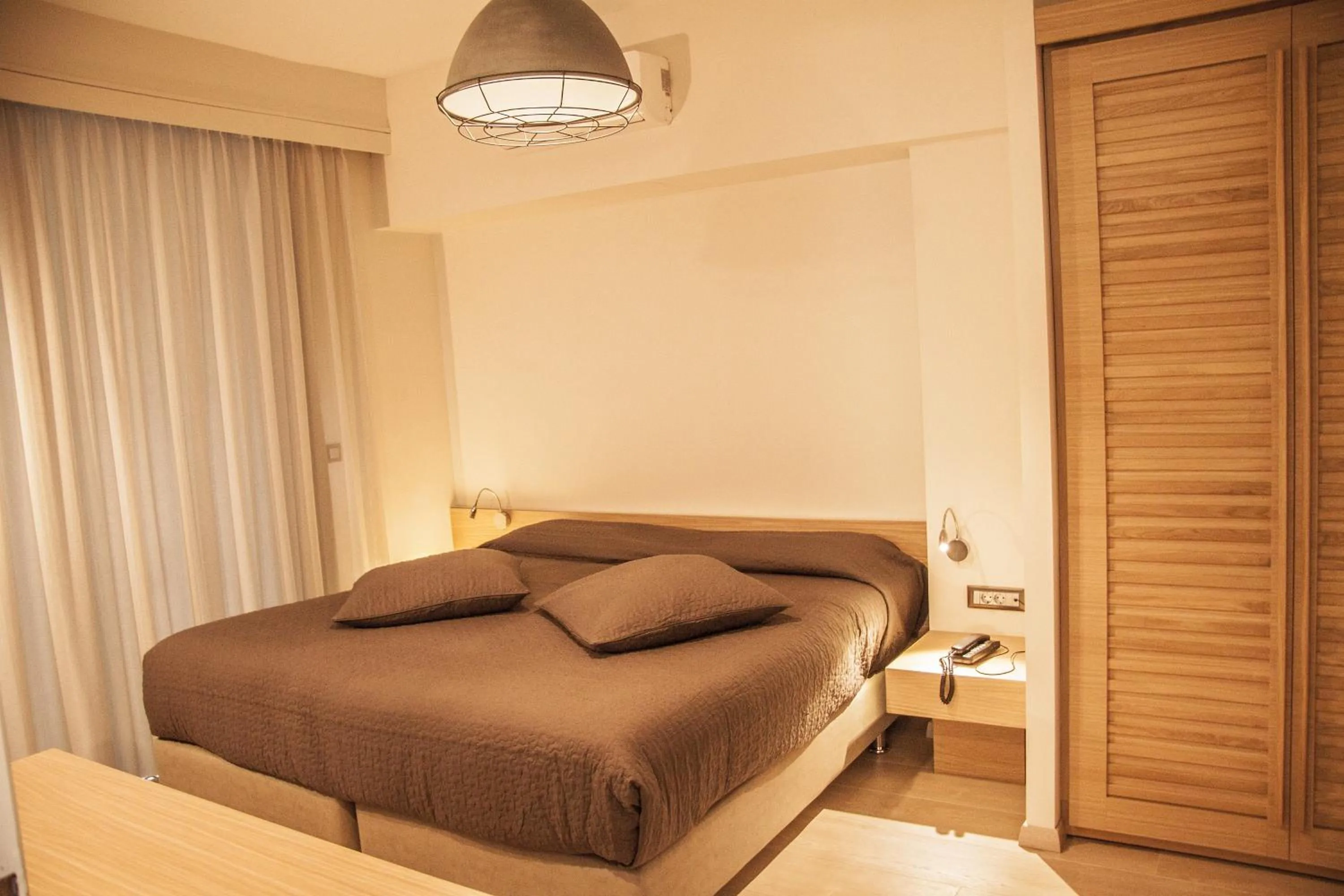 Bed in Hotel Christina