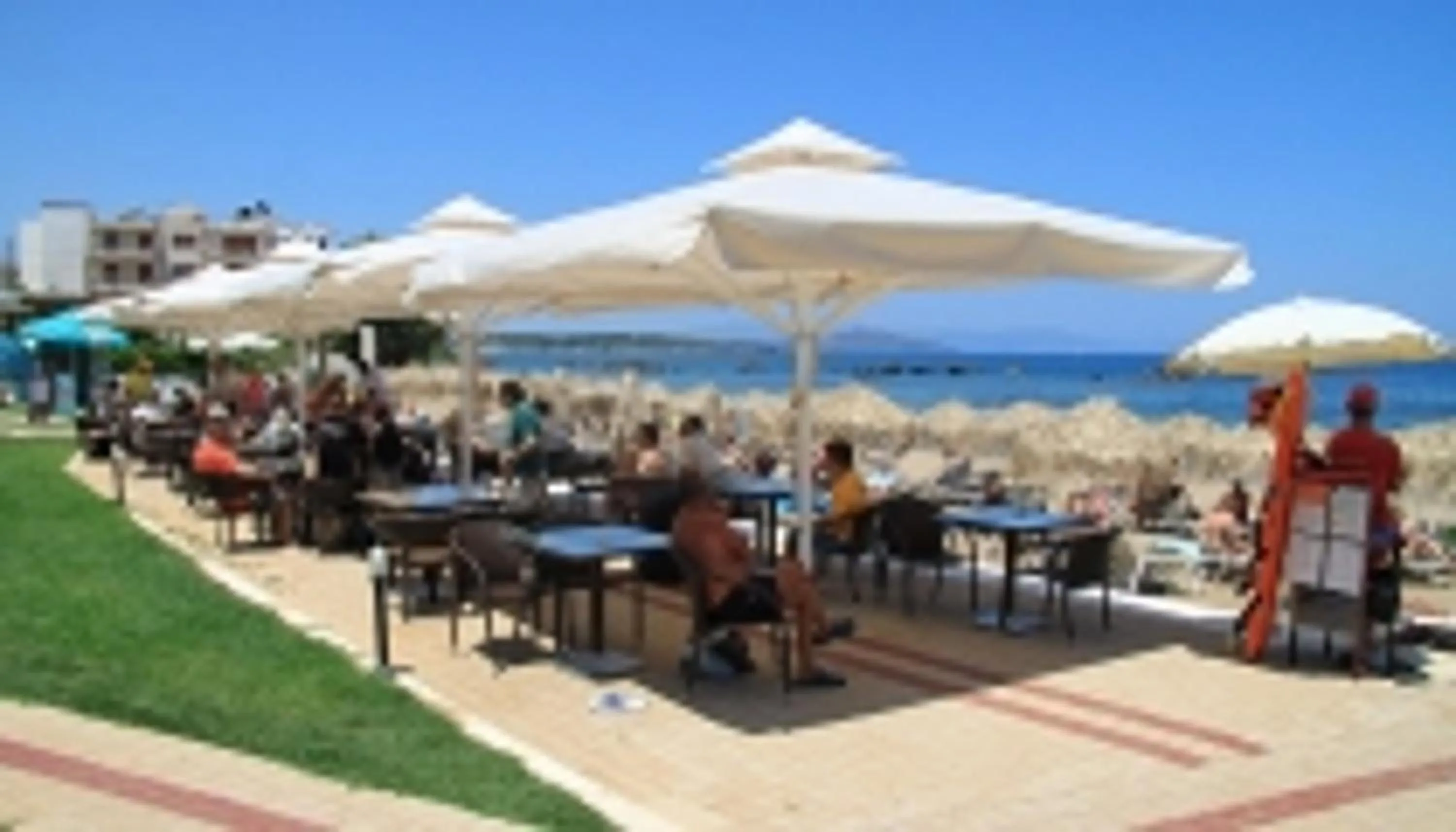 Beach in Hotel Christina