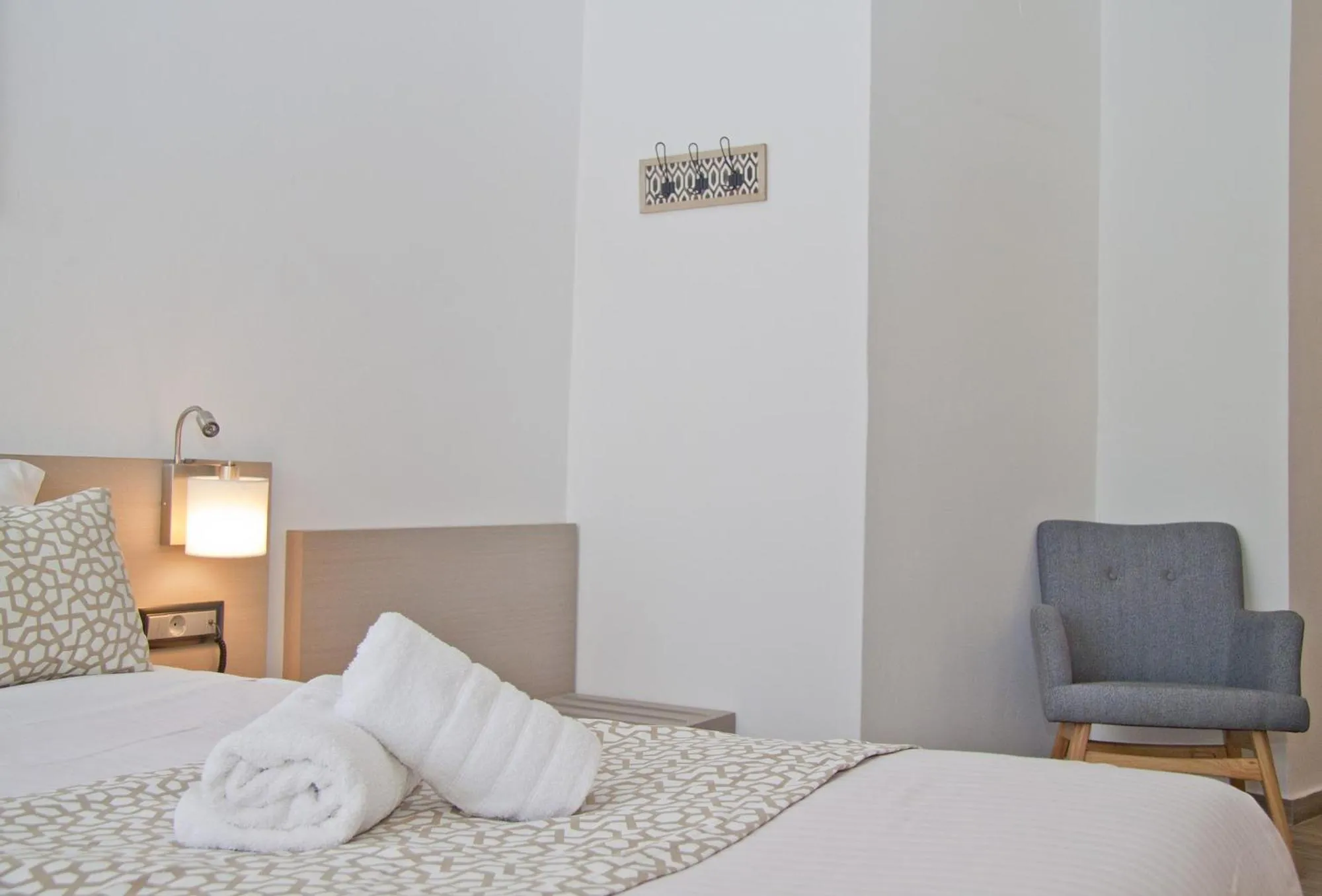 Bedroom, Bed in Hotel Christina