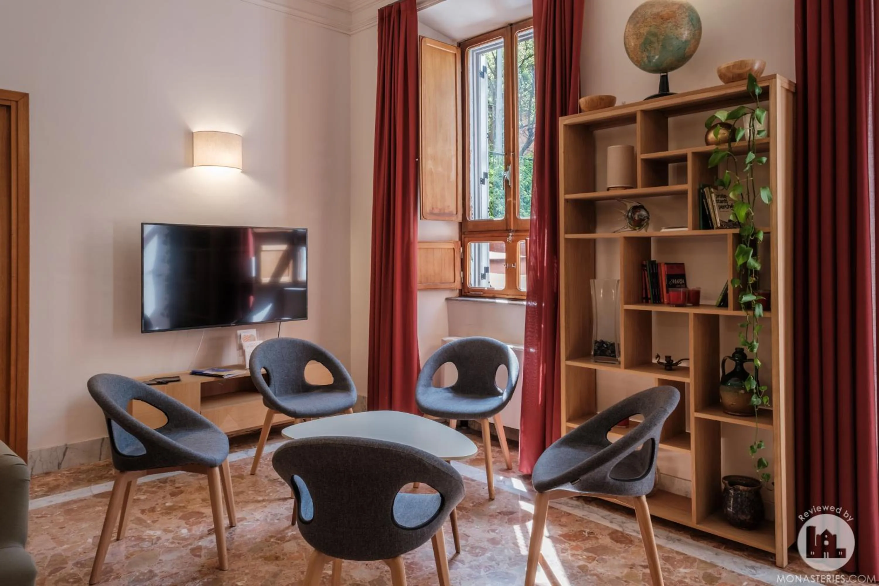 Living room in Hotel Casa Valdese Roma