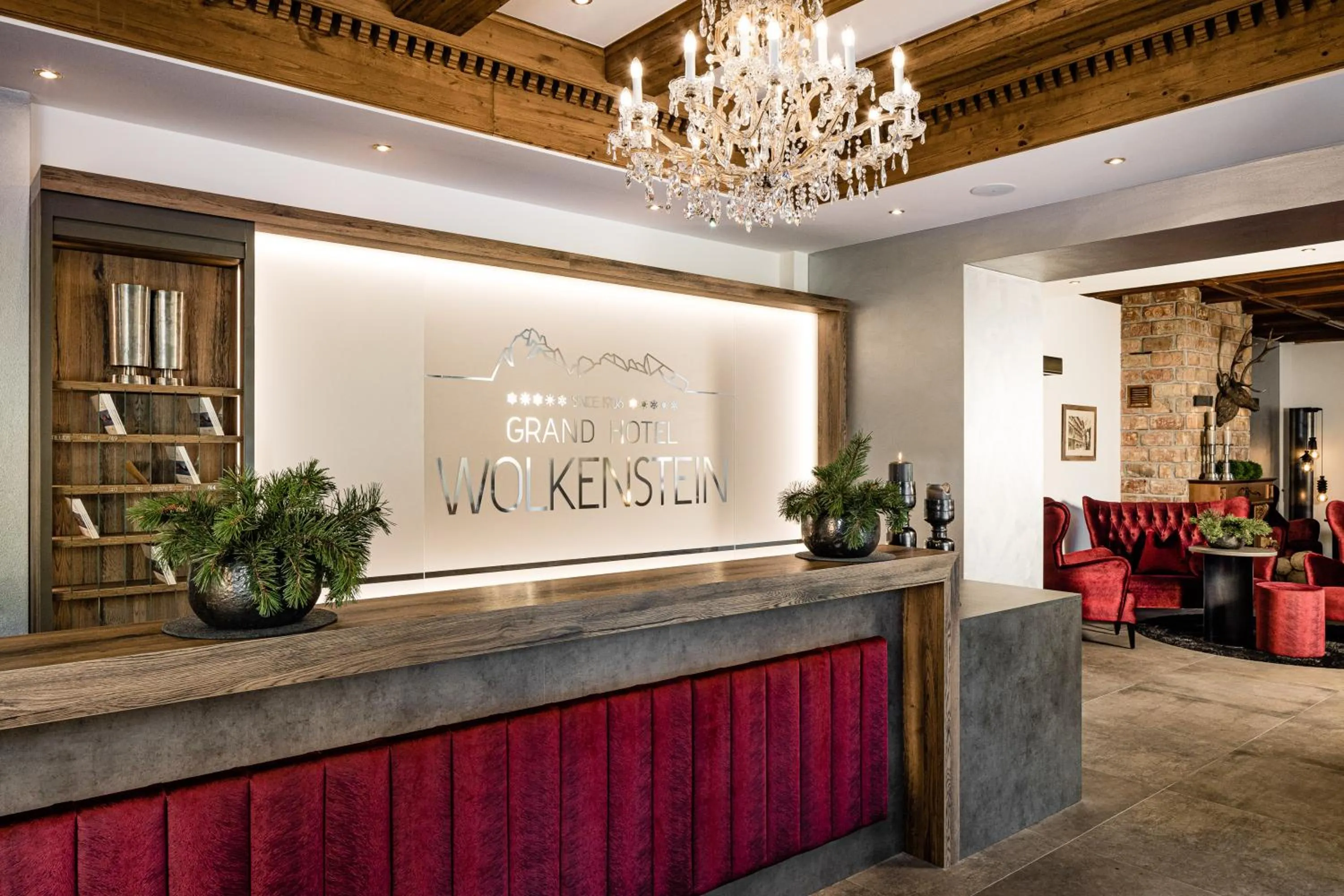 Property logo or sign in Grand Hotel Wolkenstein