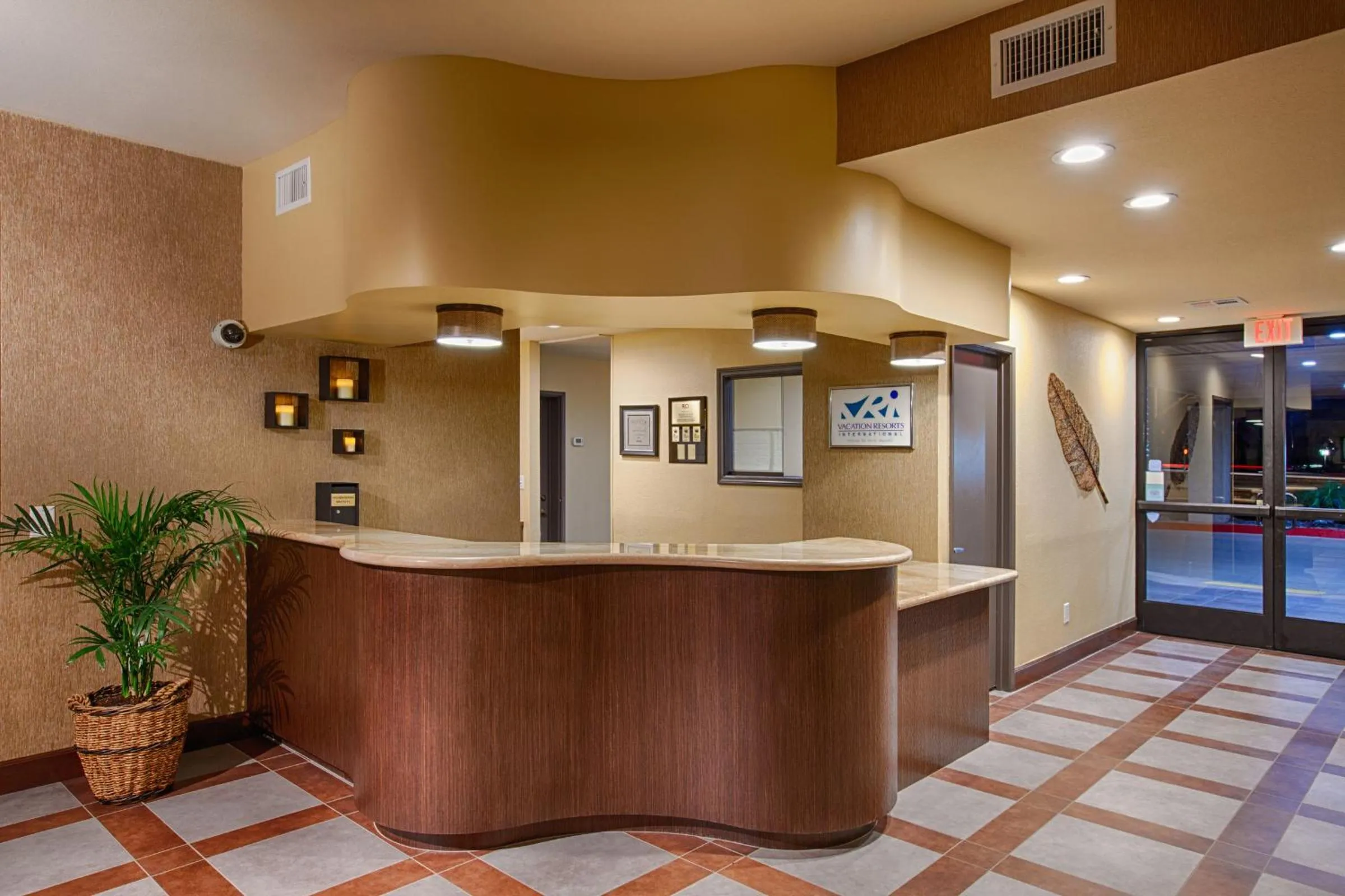 Lobby or reception in Desert Isle Resort