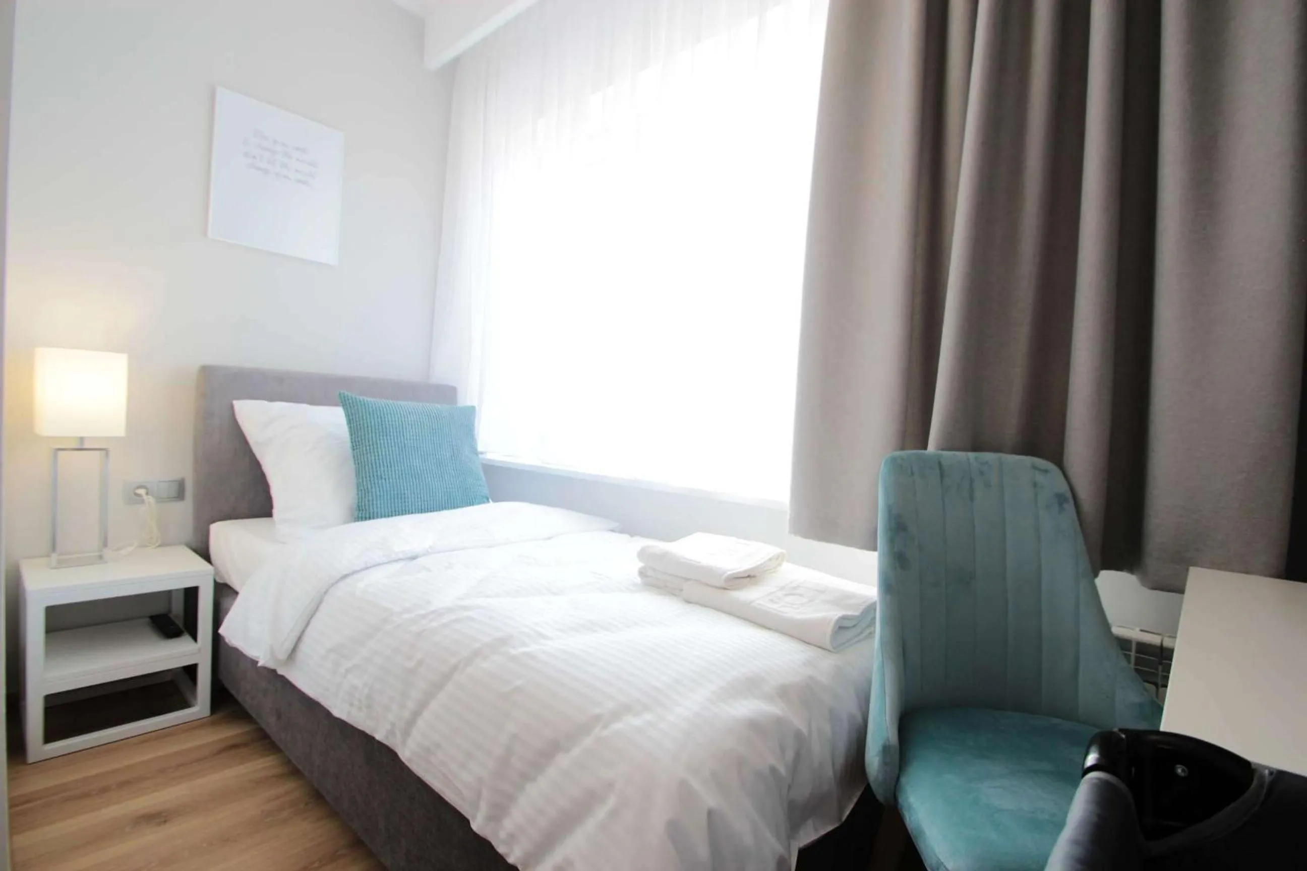 Bed in Hotel Coliber