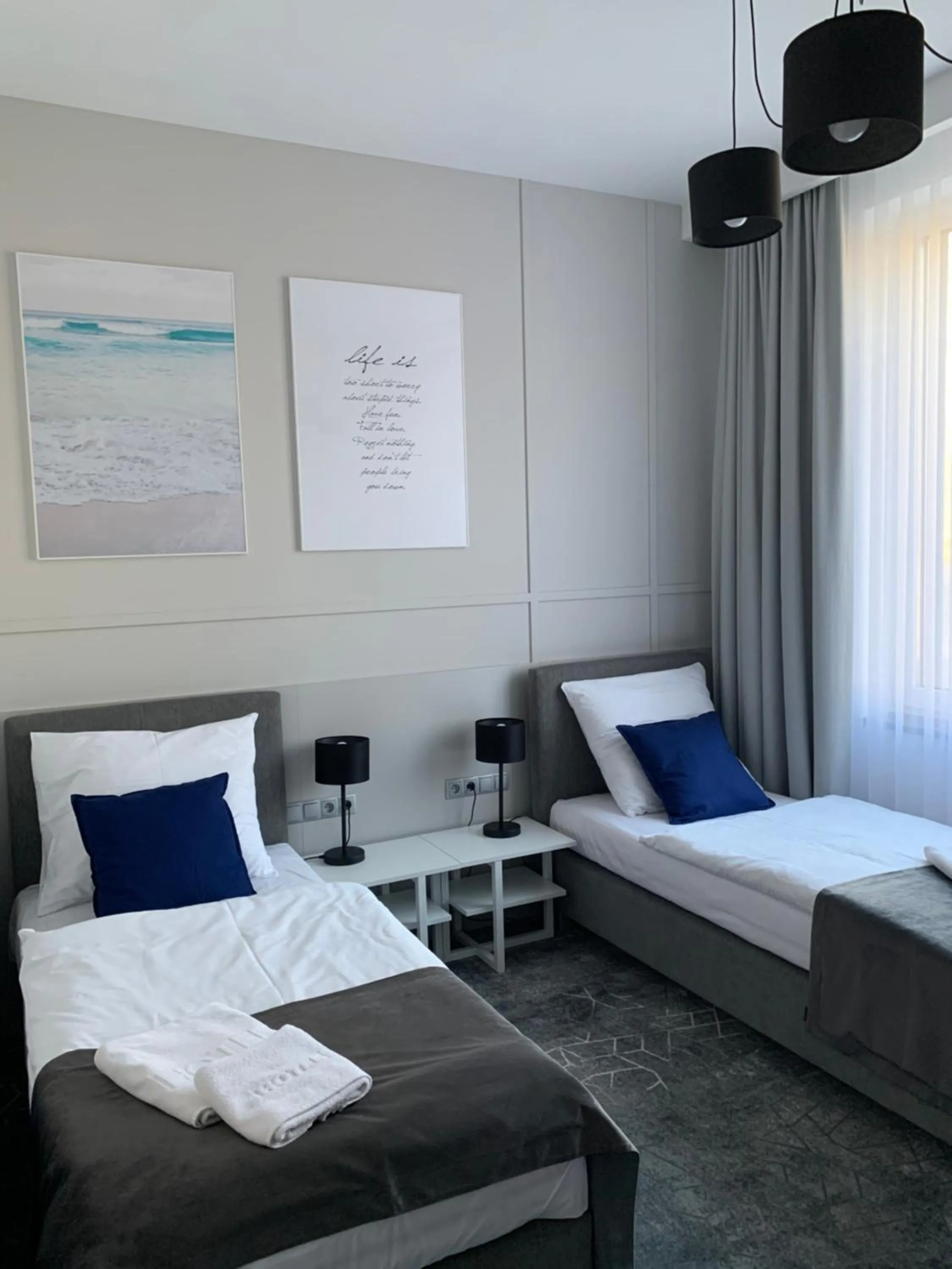 Bed in Hotel Coliber