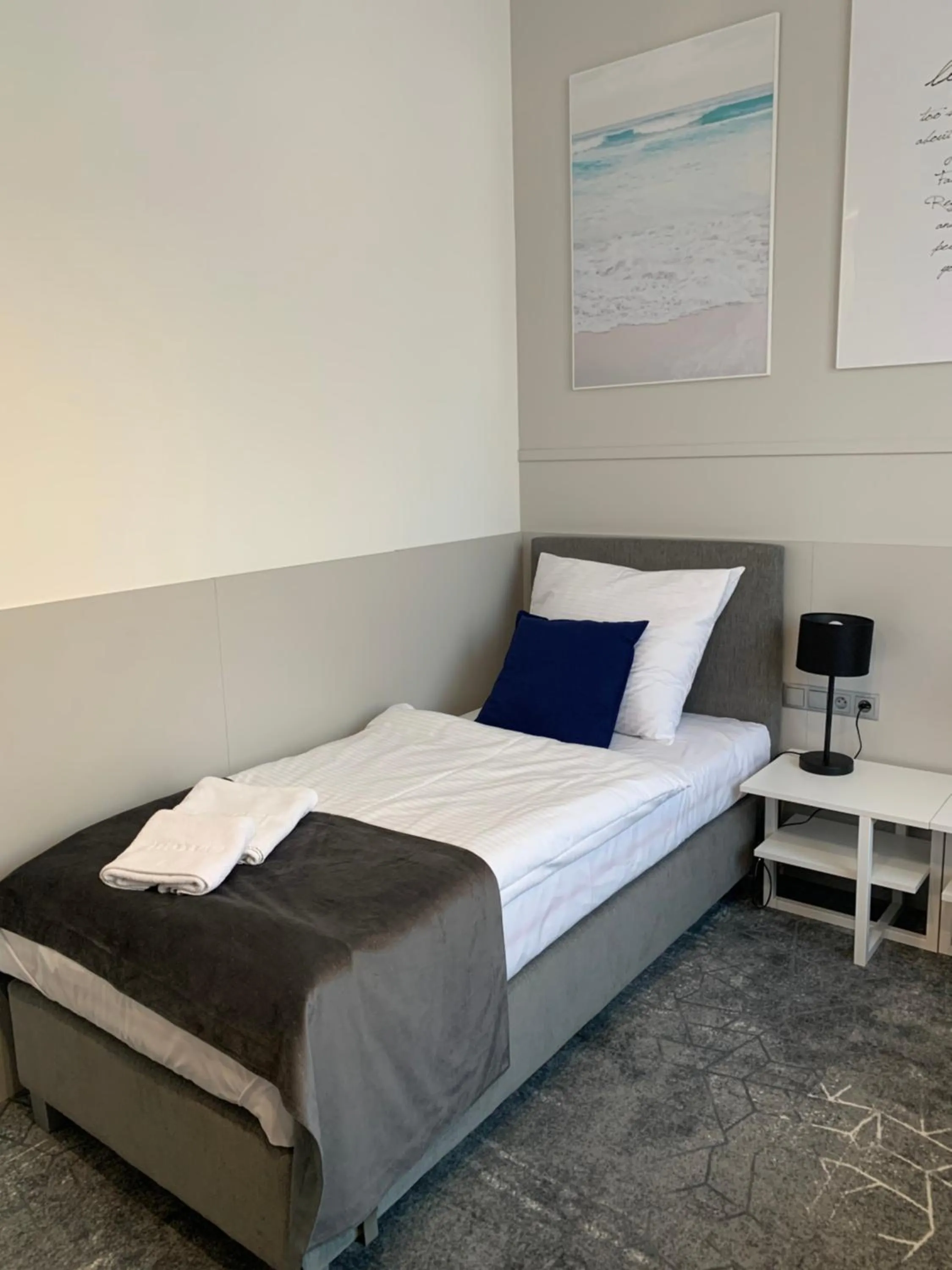 Bed in Hotel Coliber