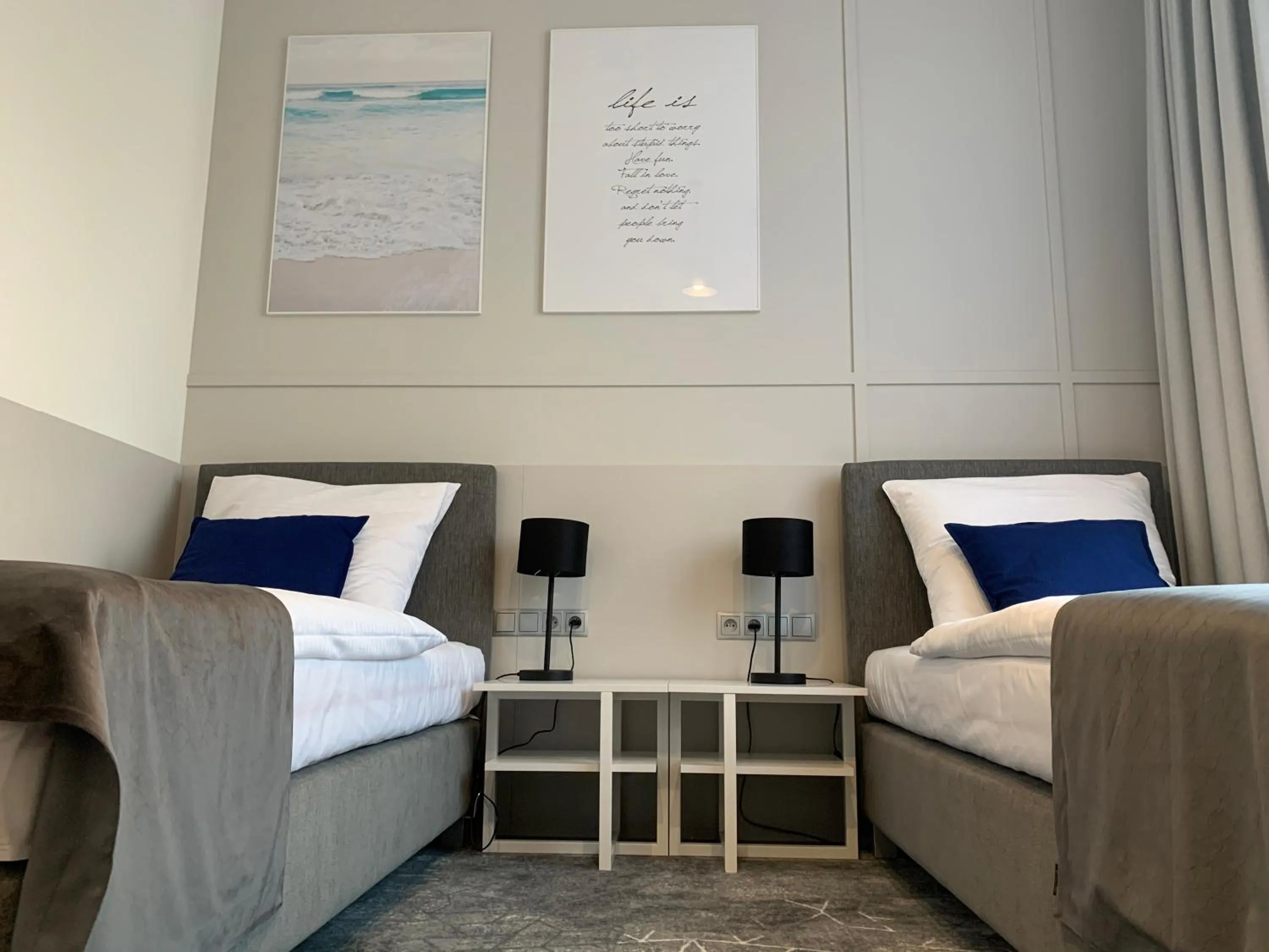 Bed in Hotel Coliber