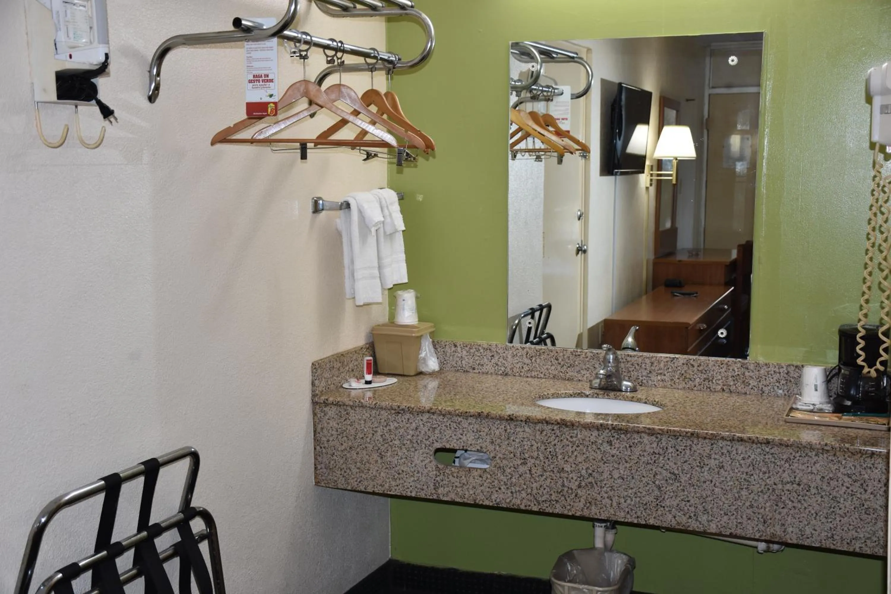 Bathroom in Super 8 by Wyndham Tifton