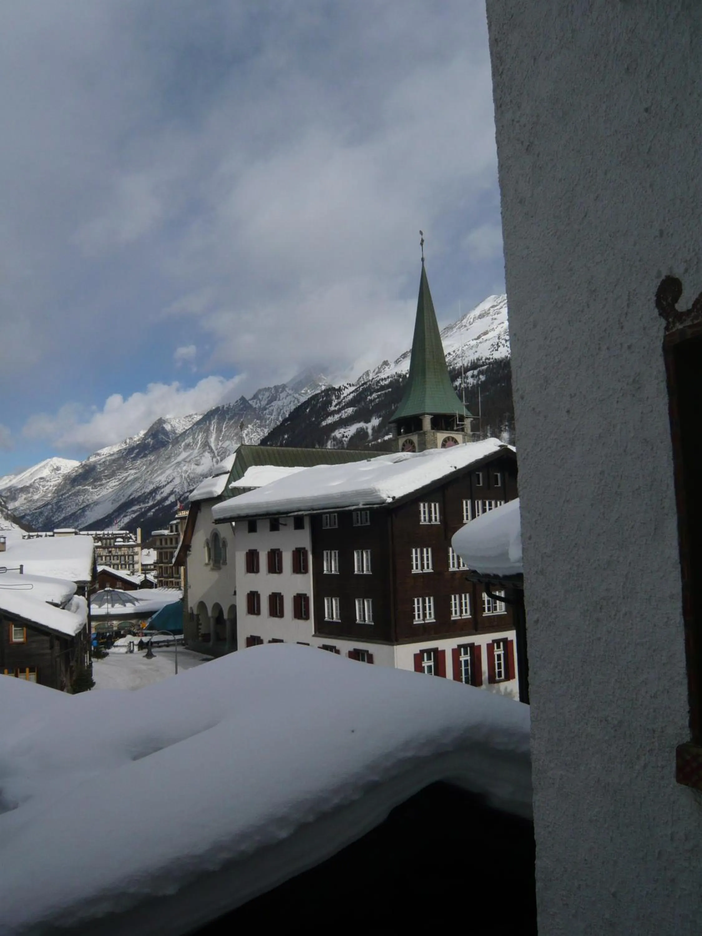 View (from property/room) in Hotel Weisshorn