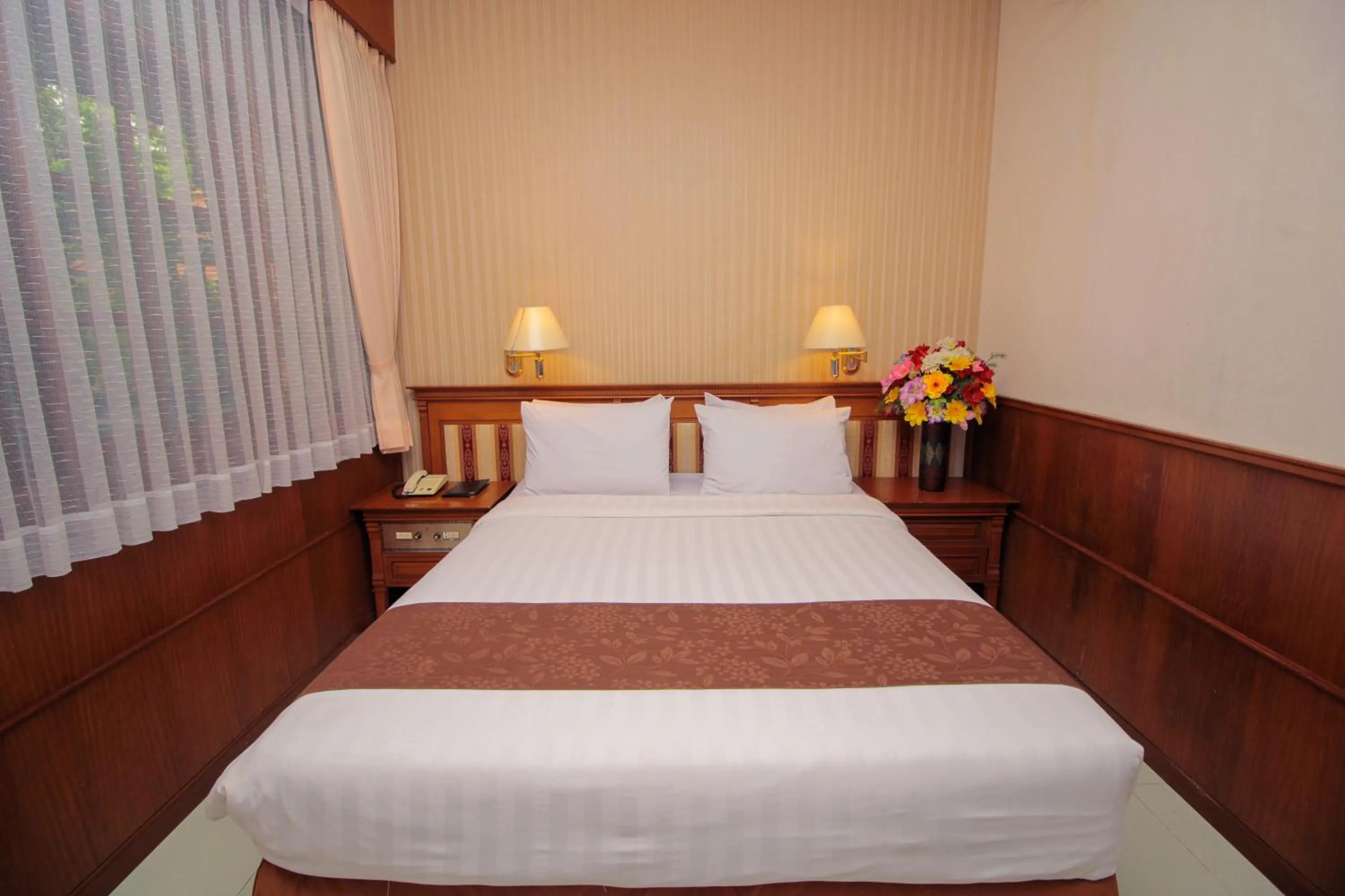 Bed in Sapta Nawa Resort 1 Gresik