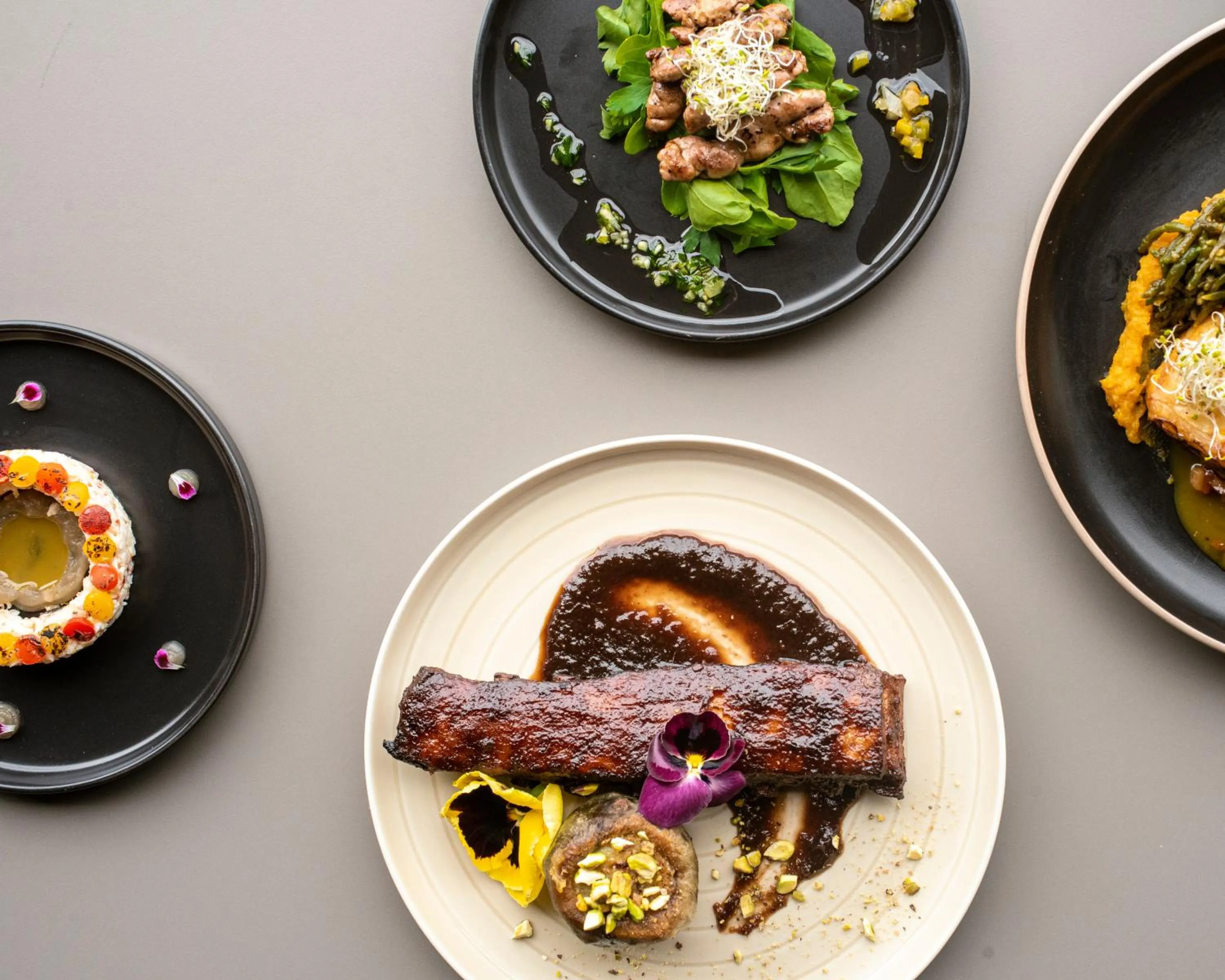 Food in Los Acebos Ushuaia Hotel