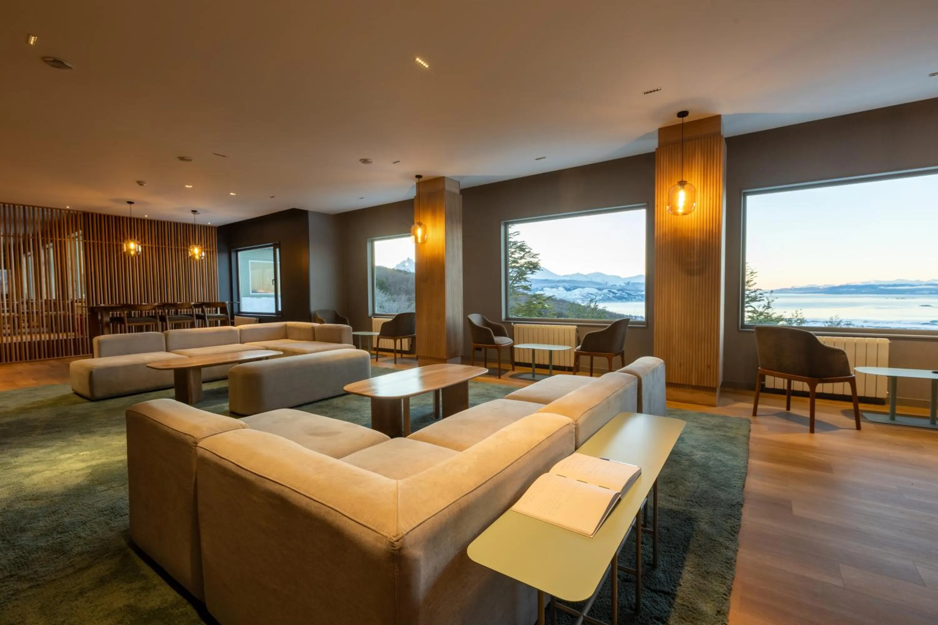 Living room in Los Acebos Ushuaia Hotel