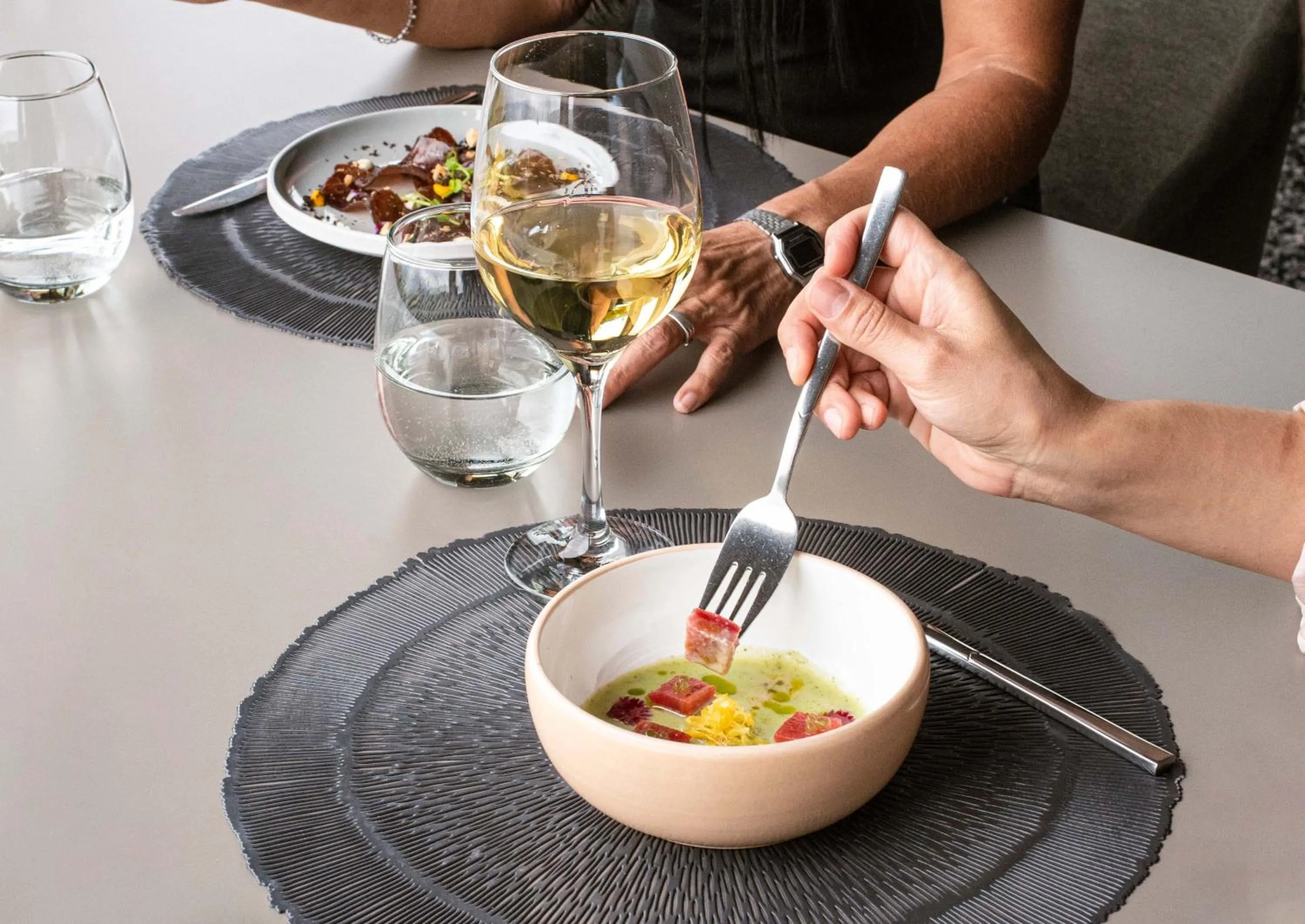 Food in Los Acebos Ushuaia Hotel