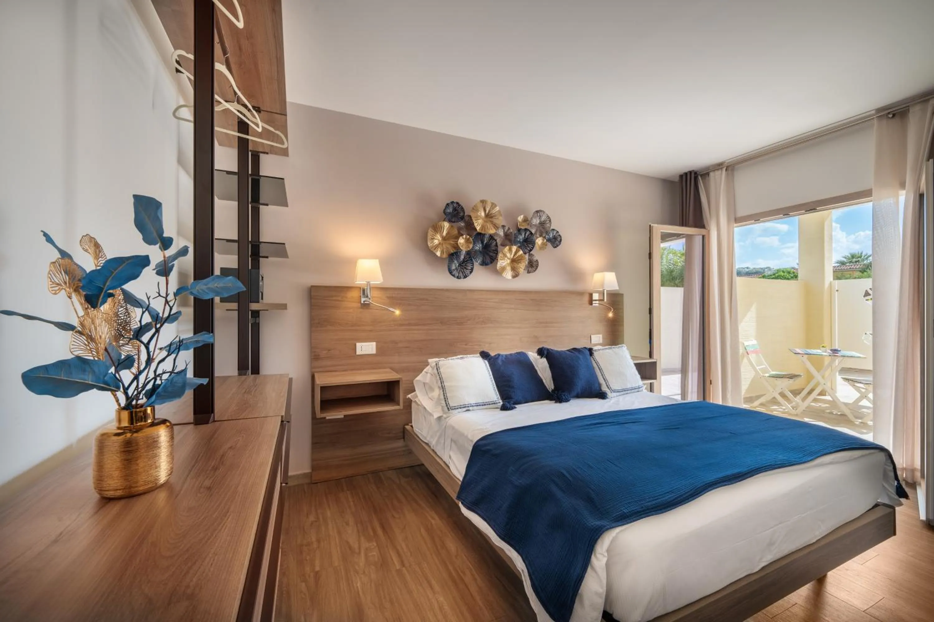 Bed in Suimi's Hotel