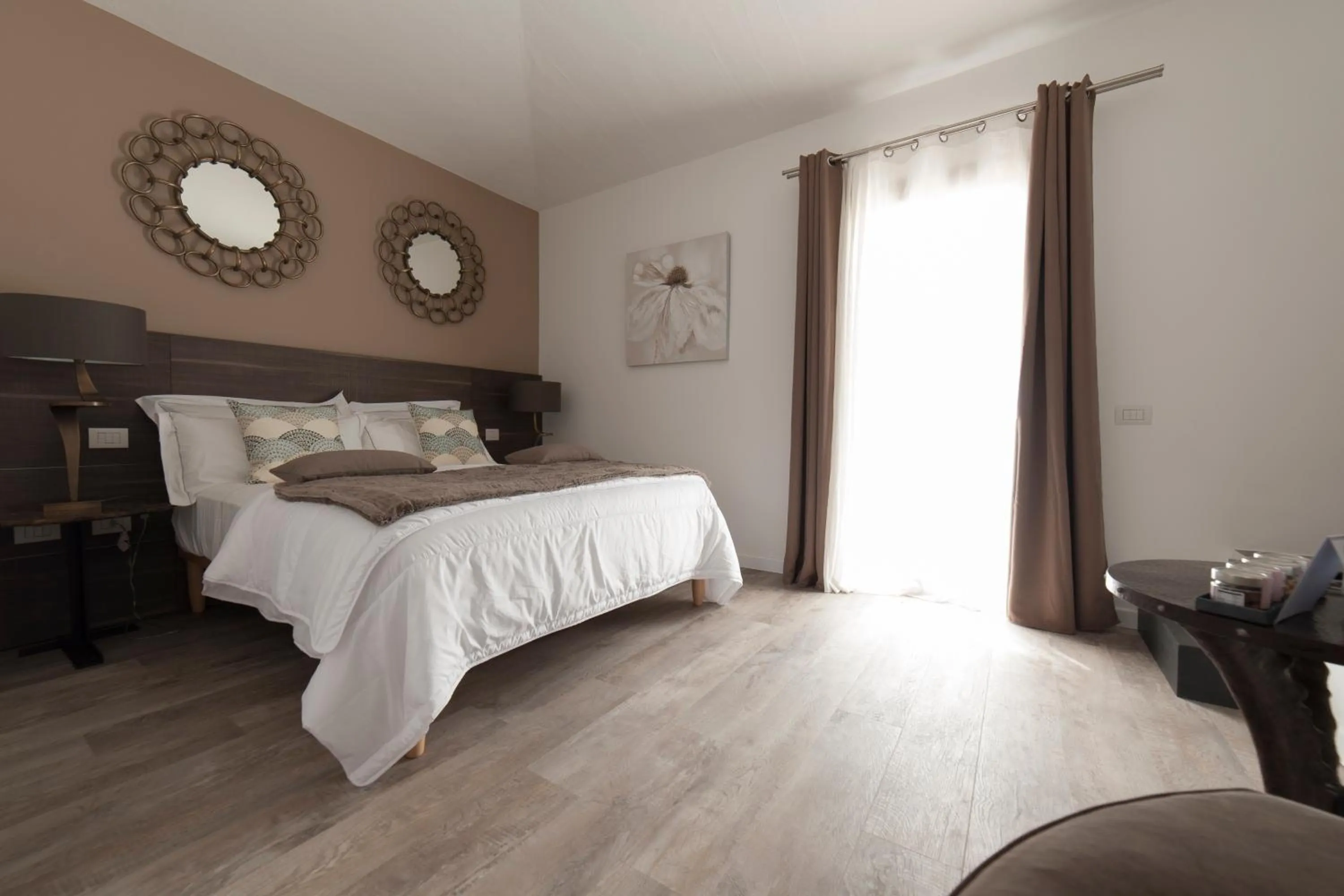 Bed in Suimi's Hotel