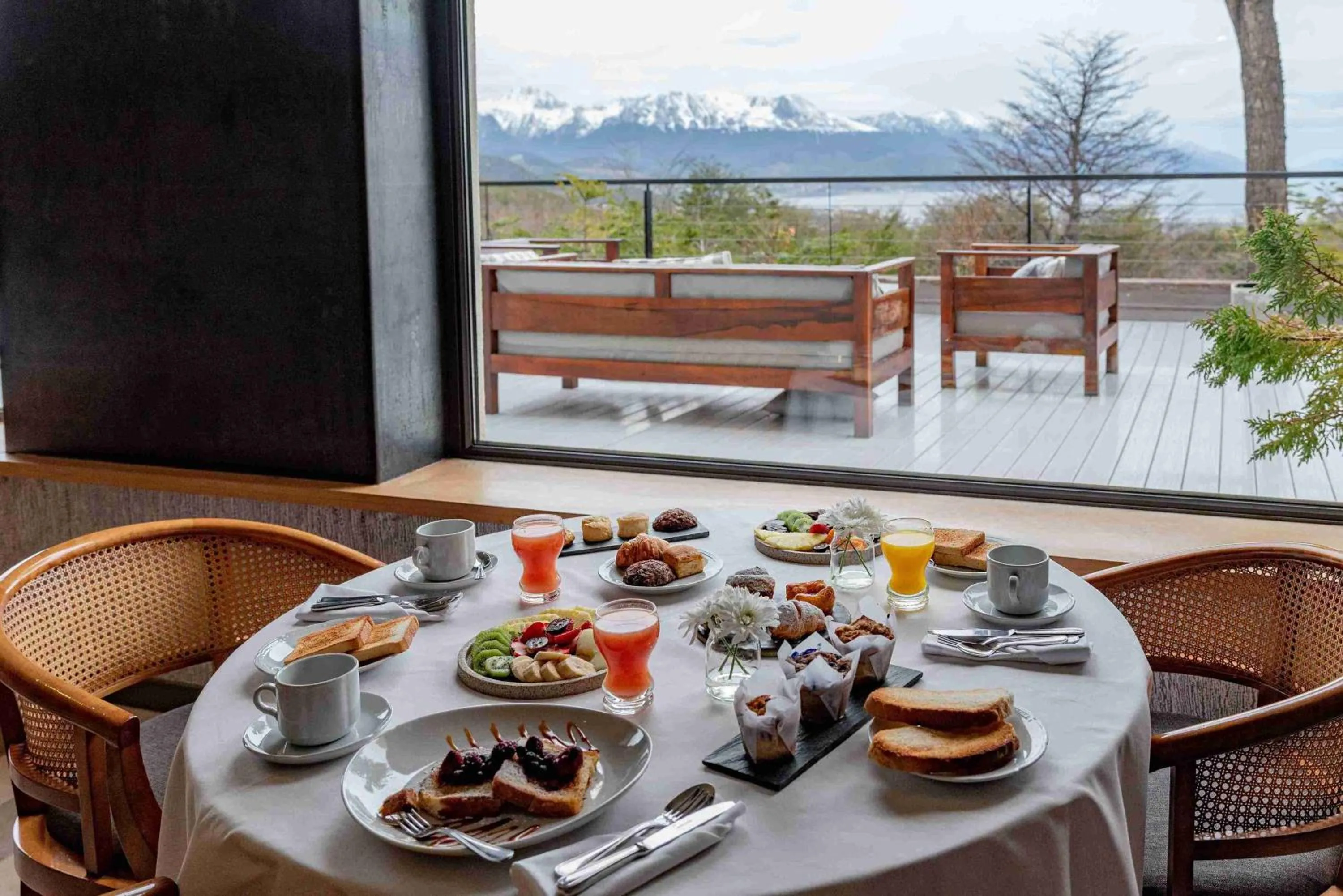 Breakfast in Las Hayas Ushuaia Resort
