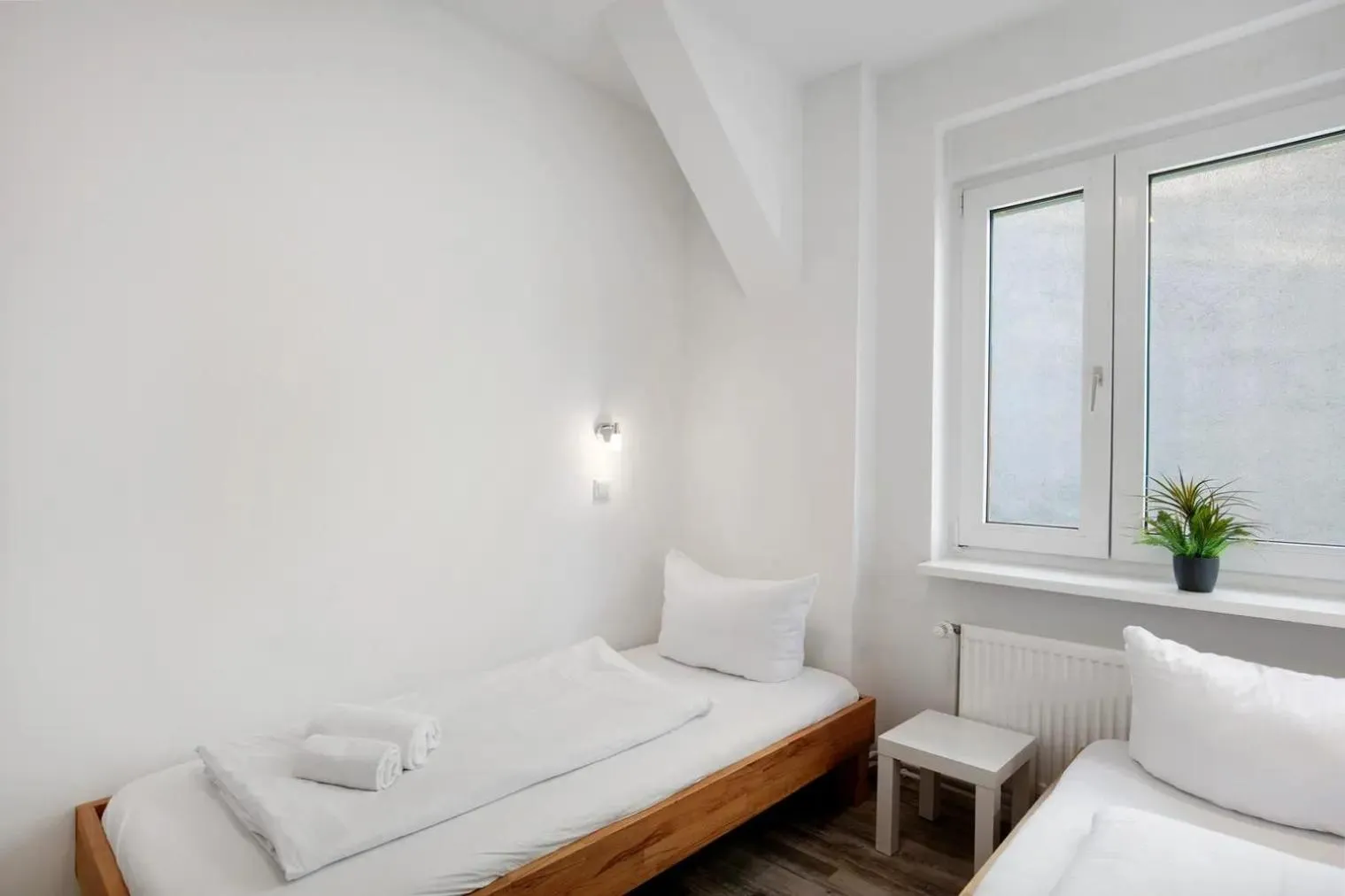 Bedroom, Bed in Apartments Tempelhof