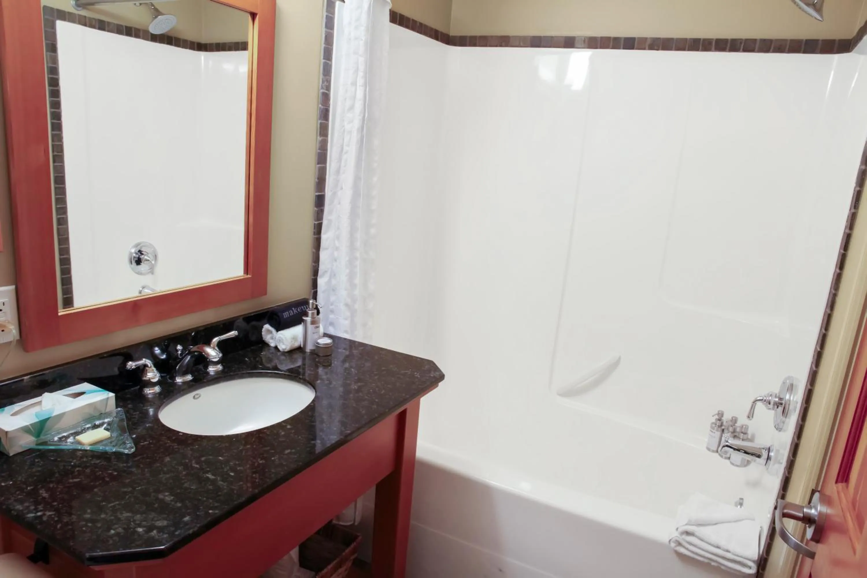 Bathroom in Long Beach Lodge Resort