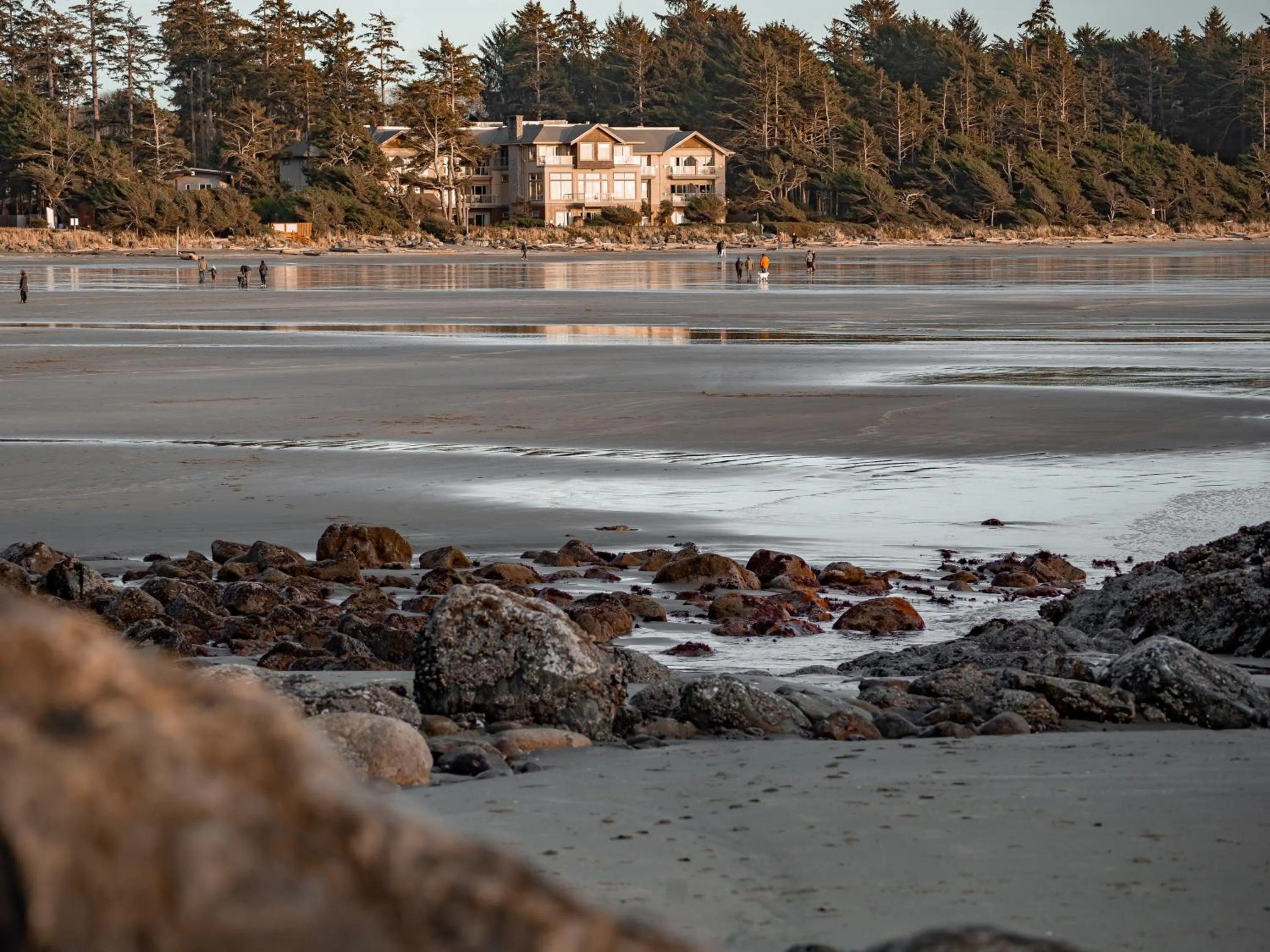 Property building in Long Beach Lodge Resort
