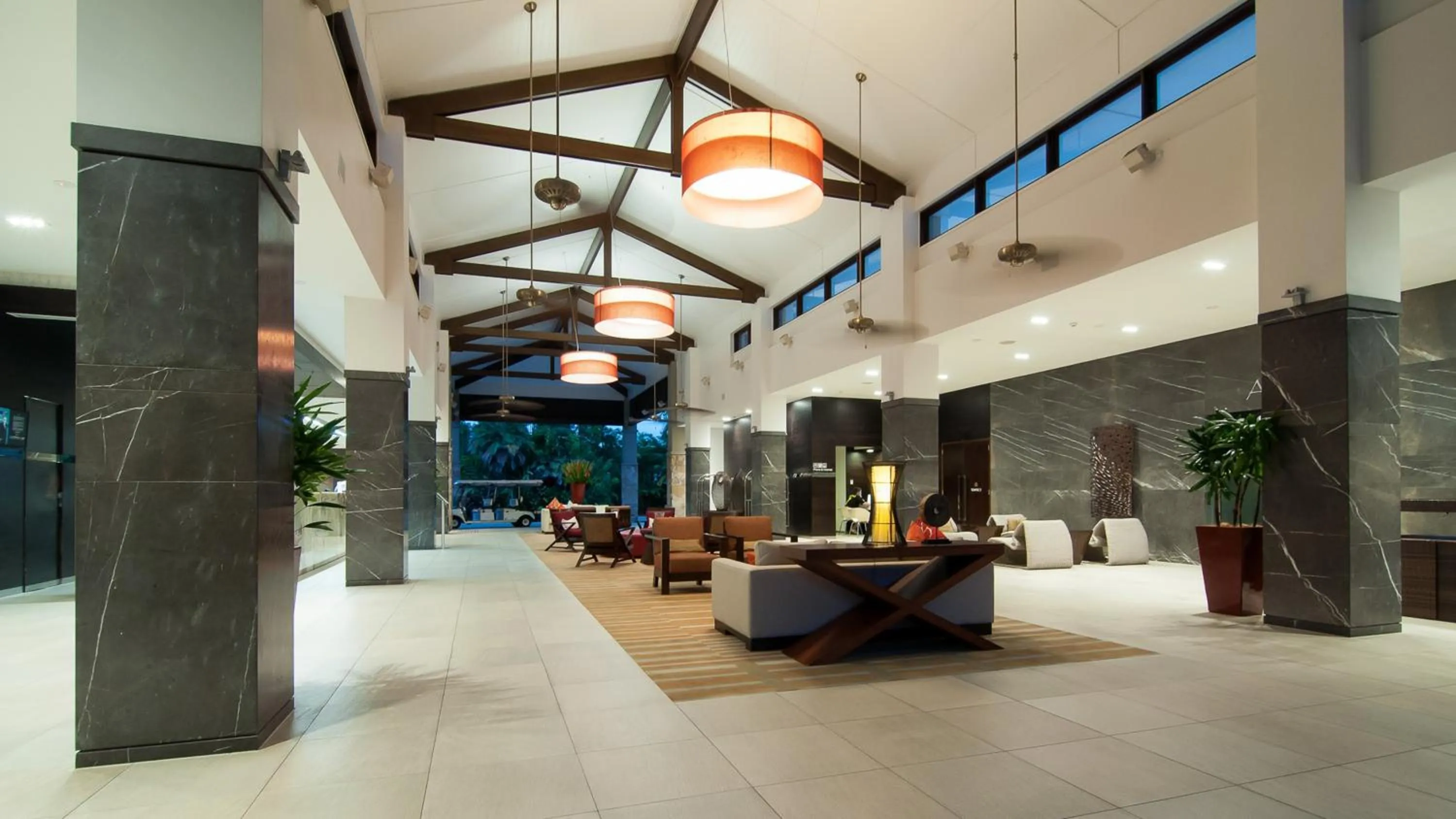Lobby or reception in Luxury Apartments at Temple Resort and Spa Port Douglas