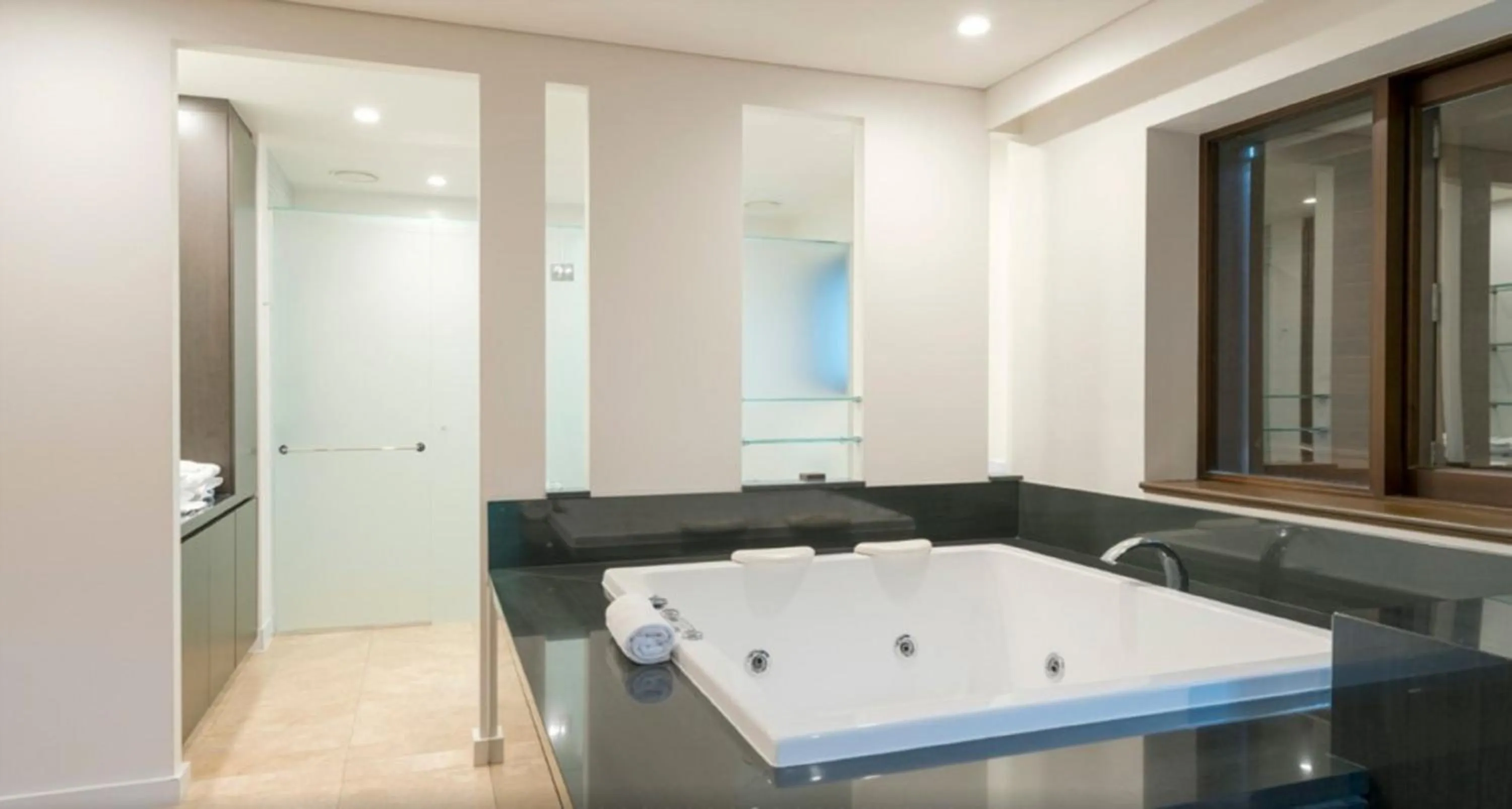 Bathroom in Luxury Apartments at Temple Resort and Spa Port Douglas