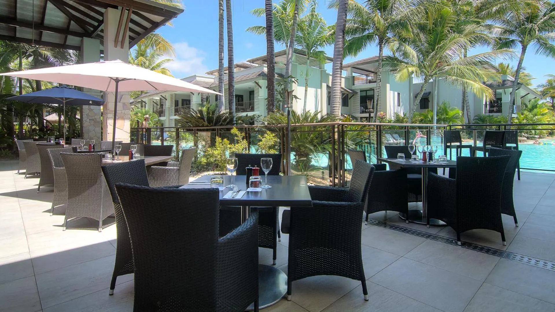Restaurant/places to eat in Luxury Apartments at Temple Resort and Spa Port Douglas