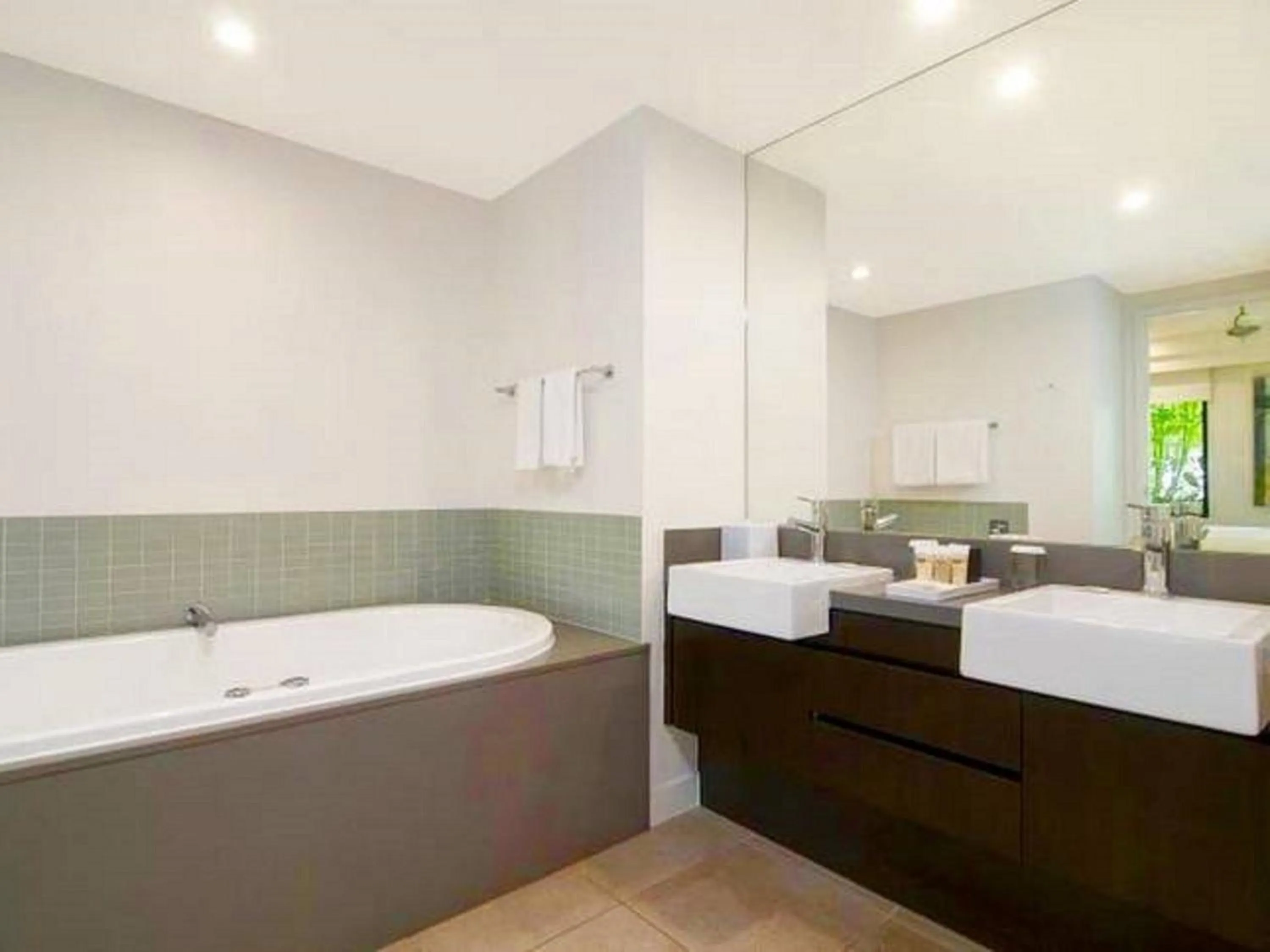 Bathroom in Luxury Apartments at Temple Resort and Spa Port Douglas