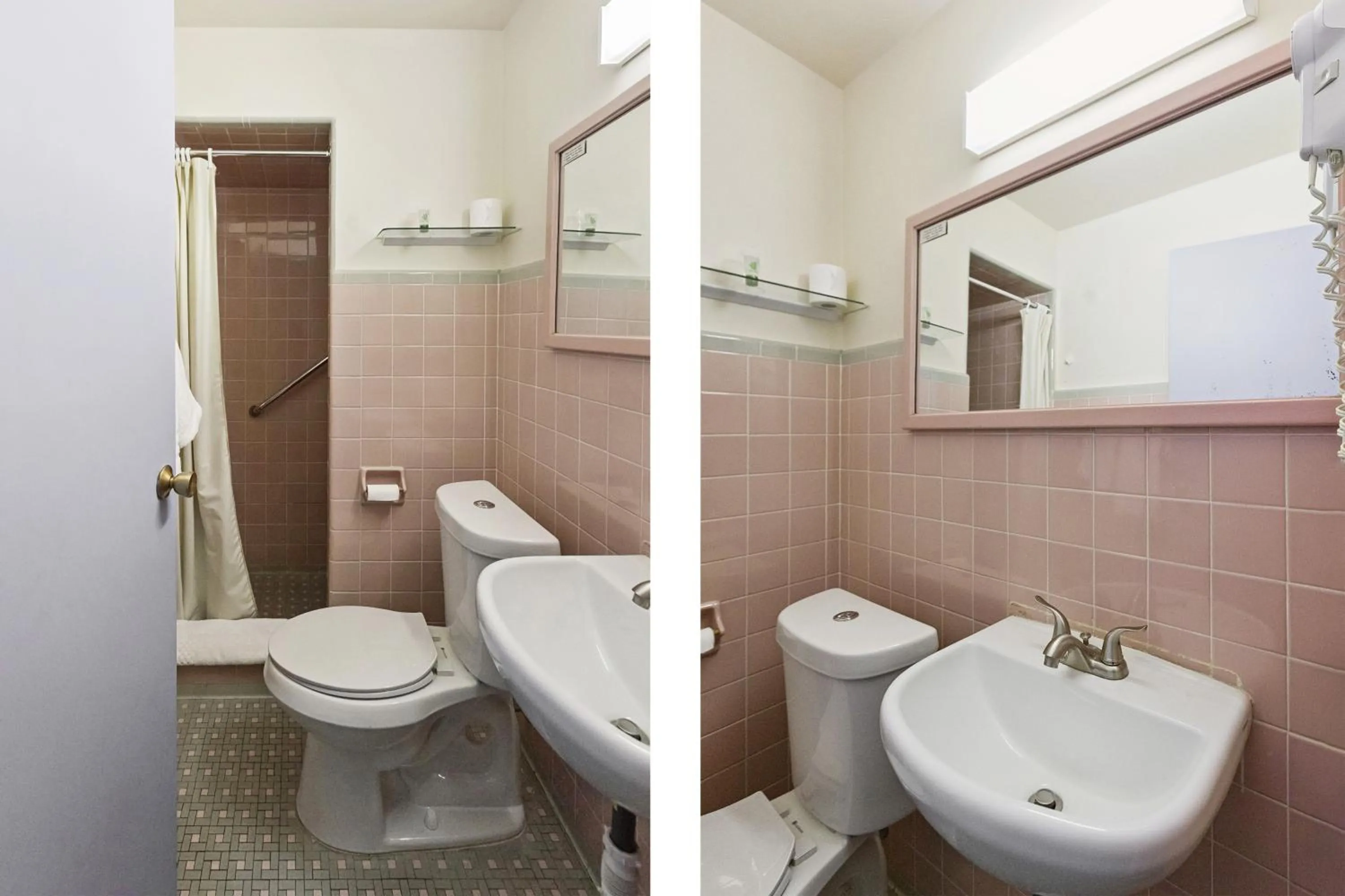 Bathroom in Heidelberg Motel by Capital O Bridgeport Frankenmuth I 75