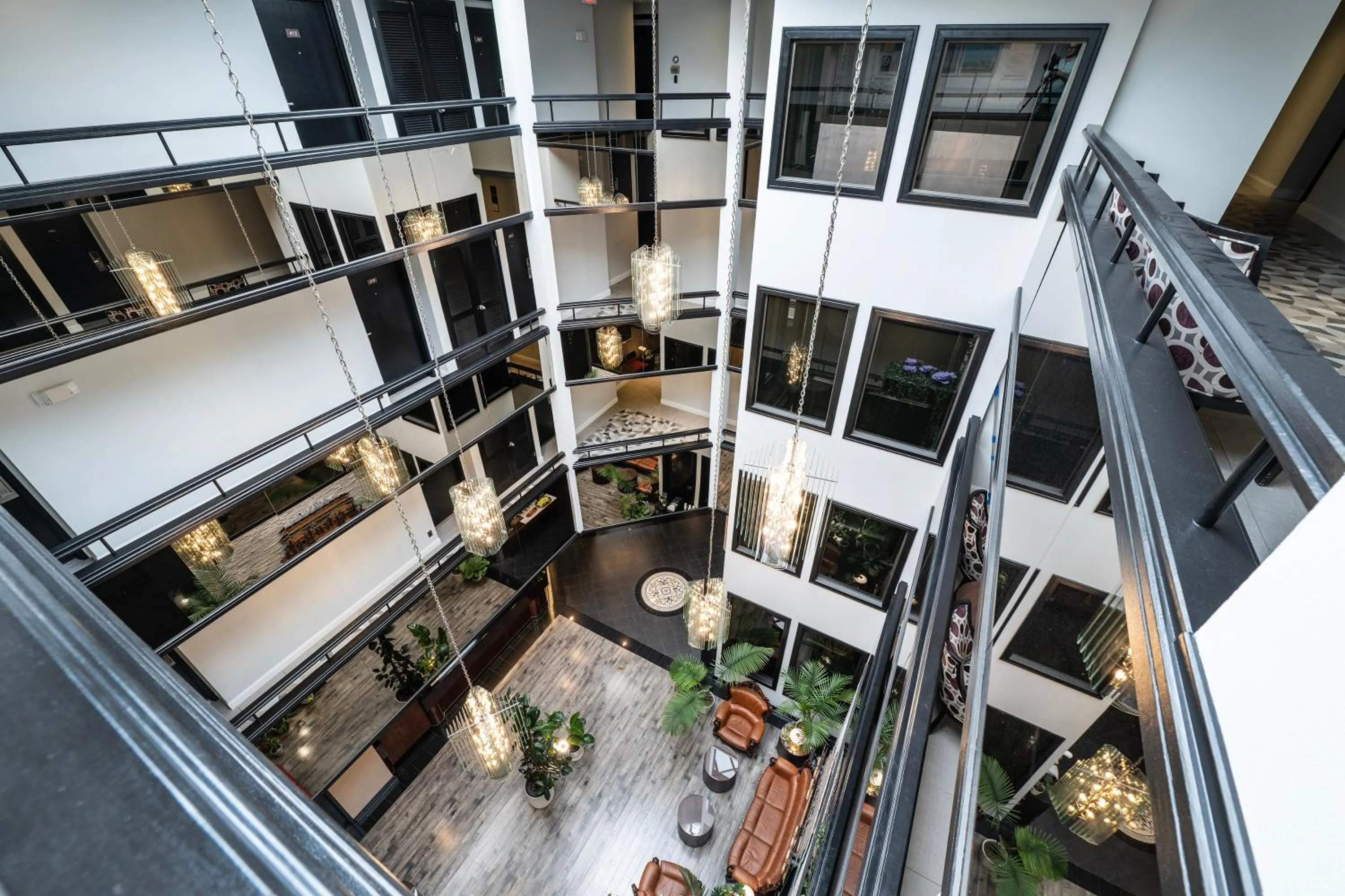 Lobby or reception in Hotel International