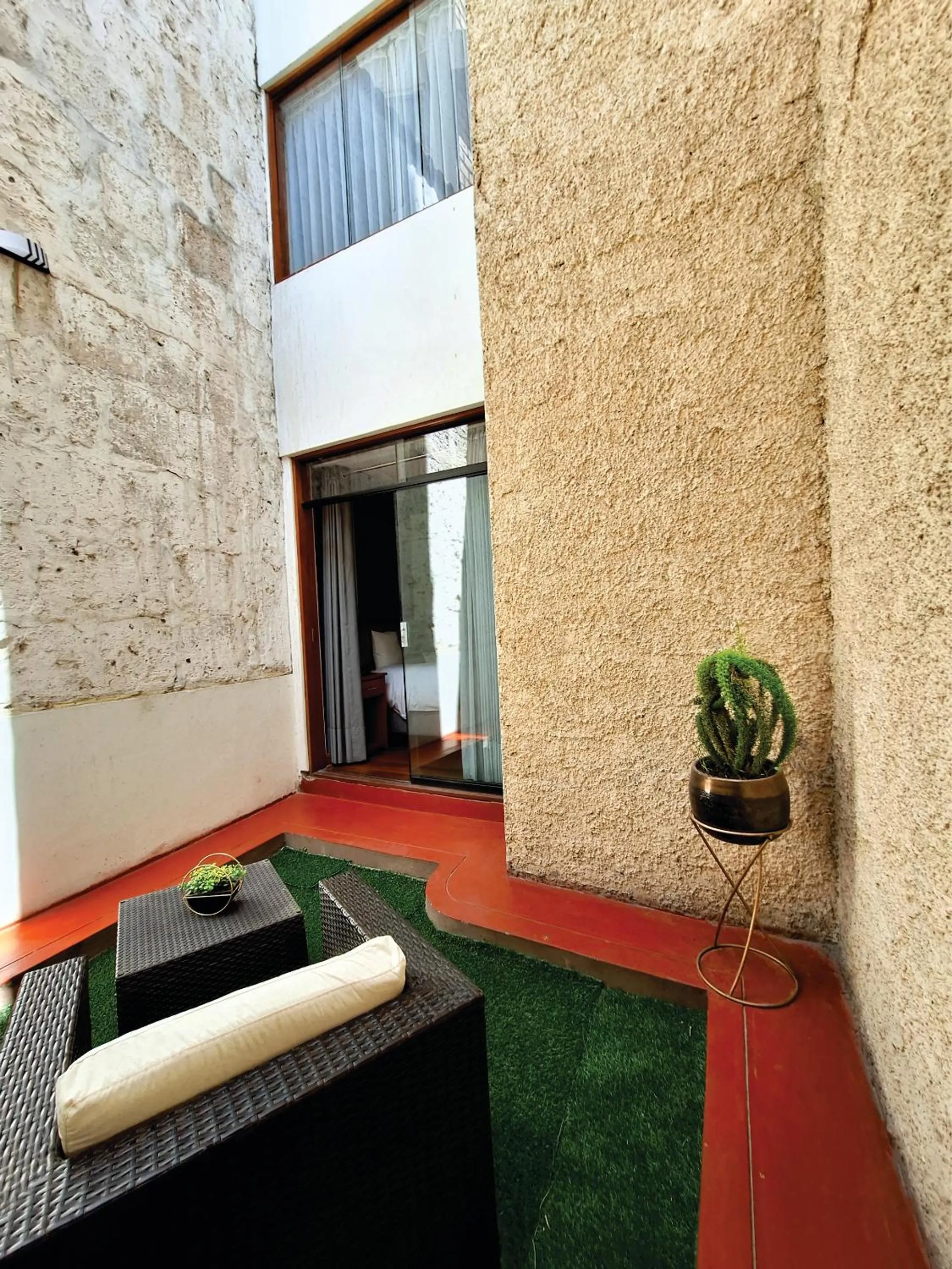 Patio in Hotel Fundador by Robles