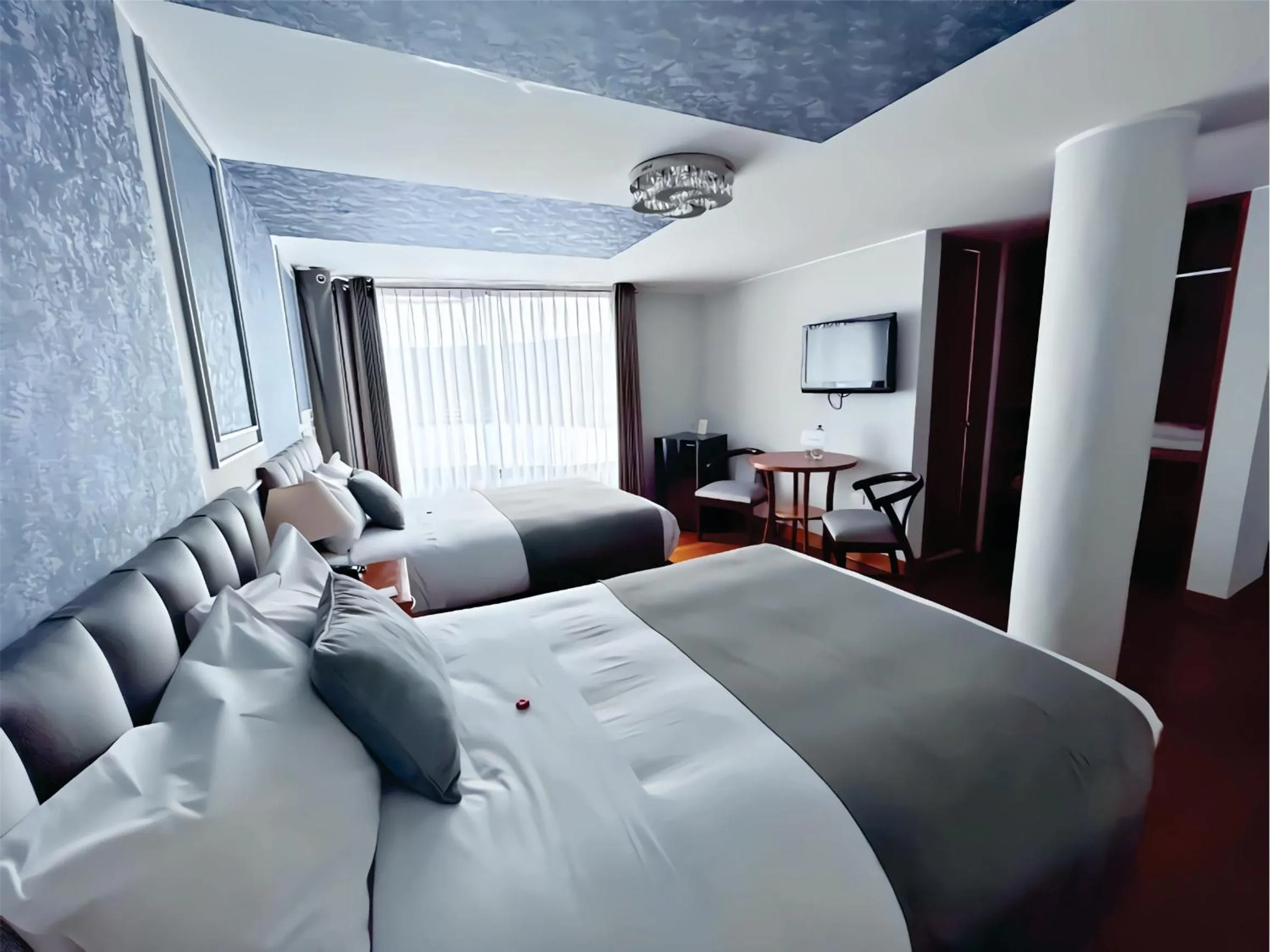 Bedroom, Bed in Hotel Fundador by Robles