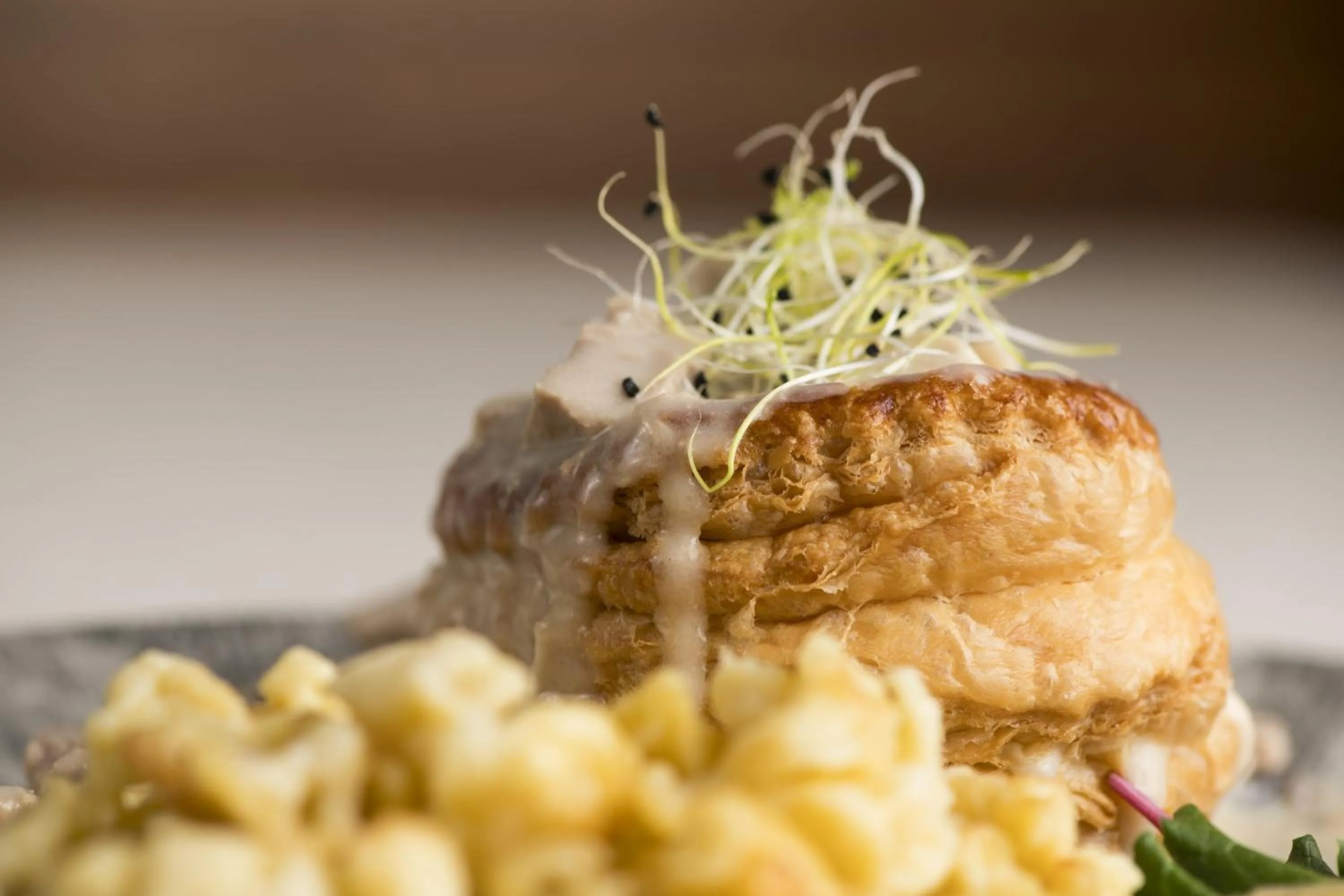 Food close-up in Hôtellerie du Couvent Oberbronn