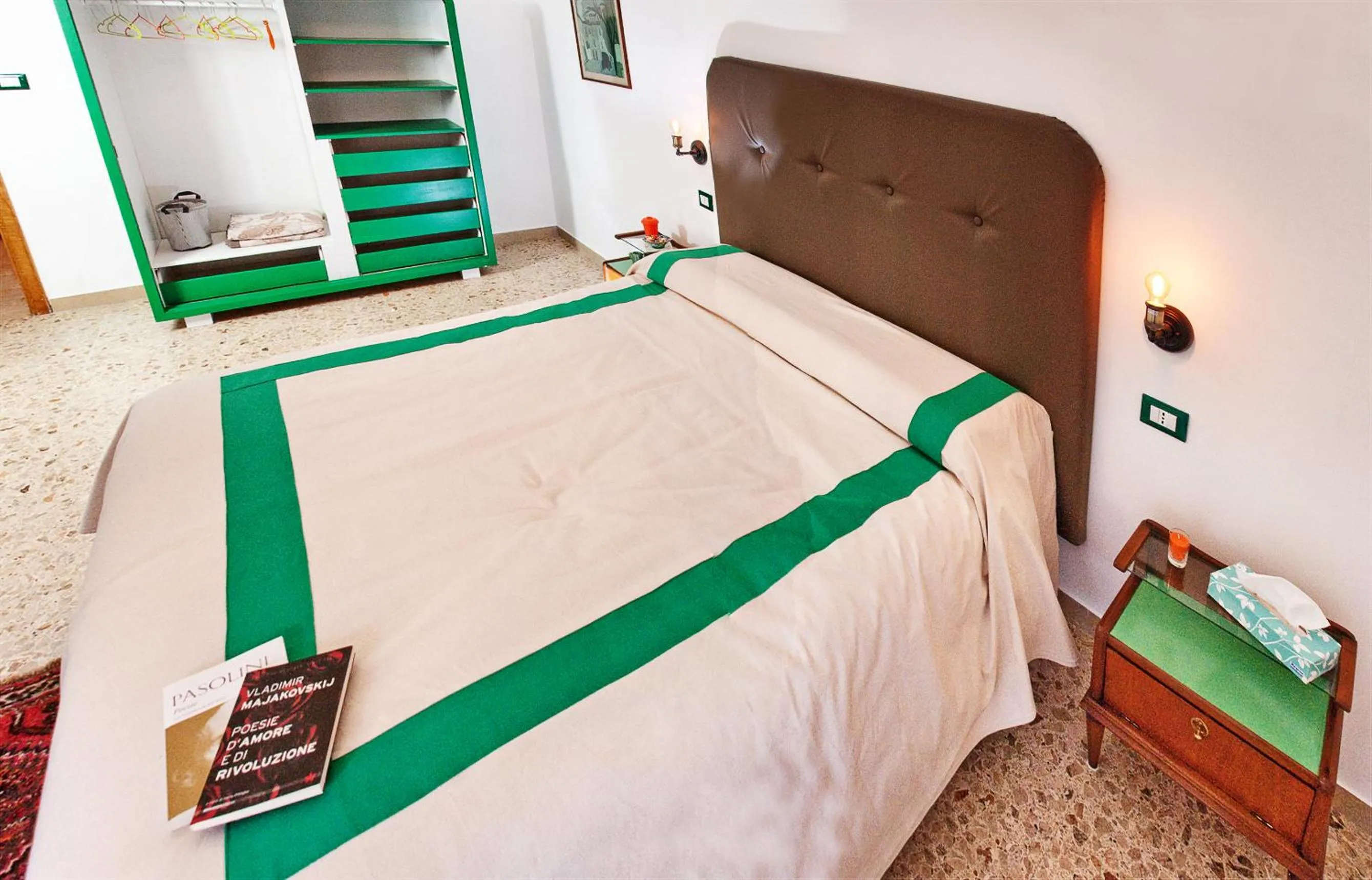 Bed in Le stanze di Bruno