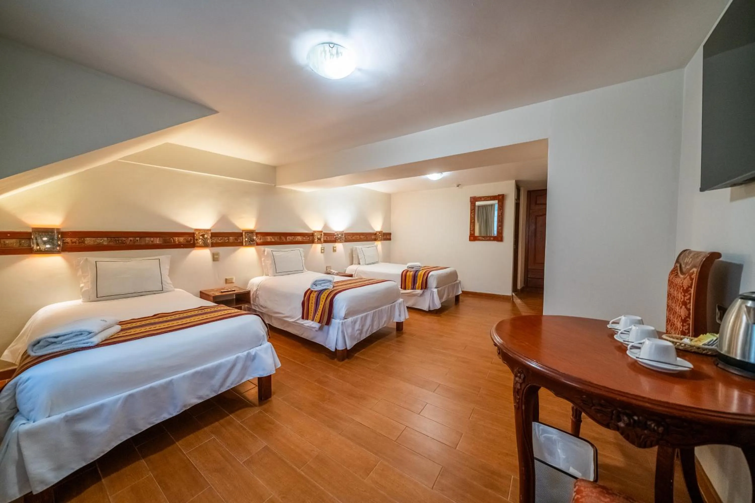 Bedroom, Bed in Taypikala Hotel Cusco