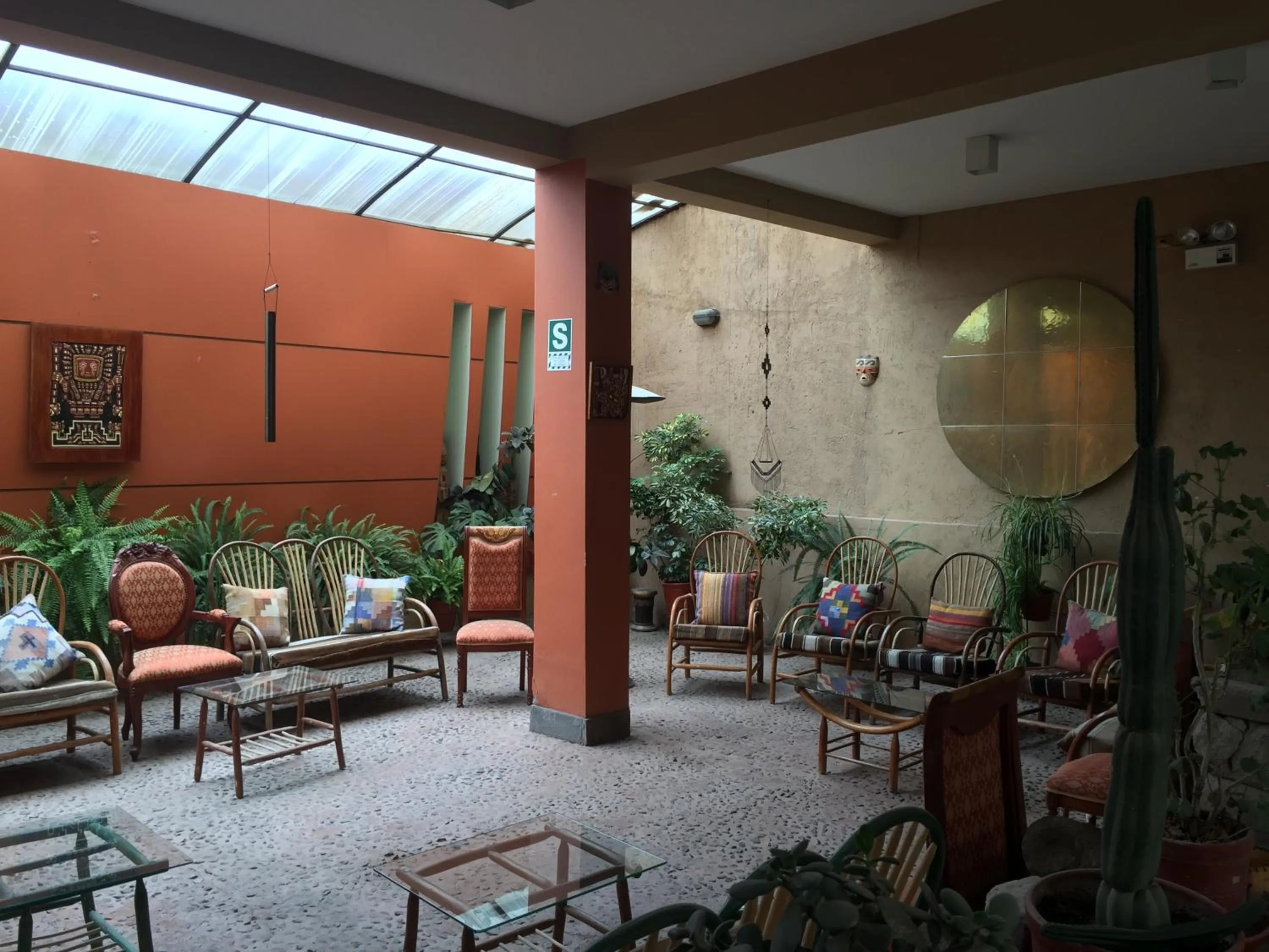 Patio in Taypikala Hotel Cusco