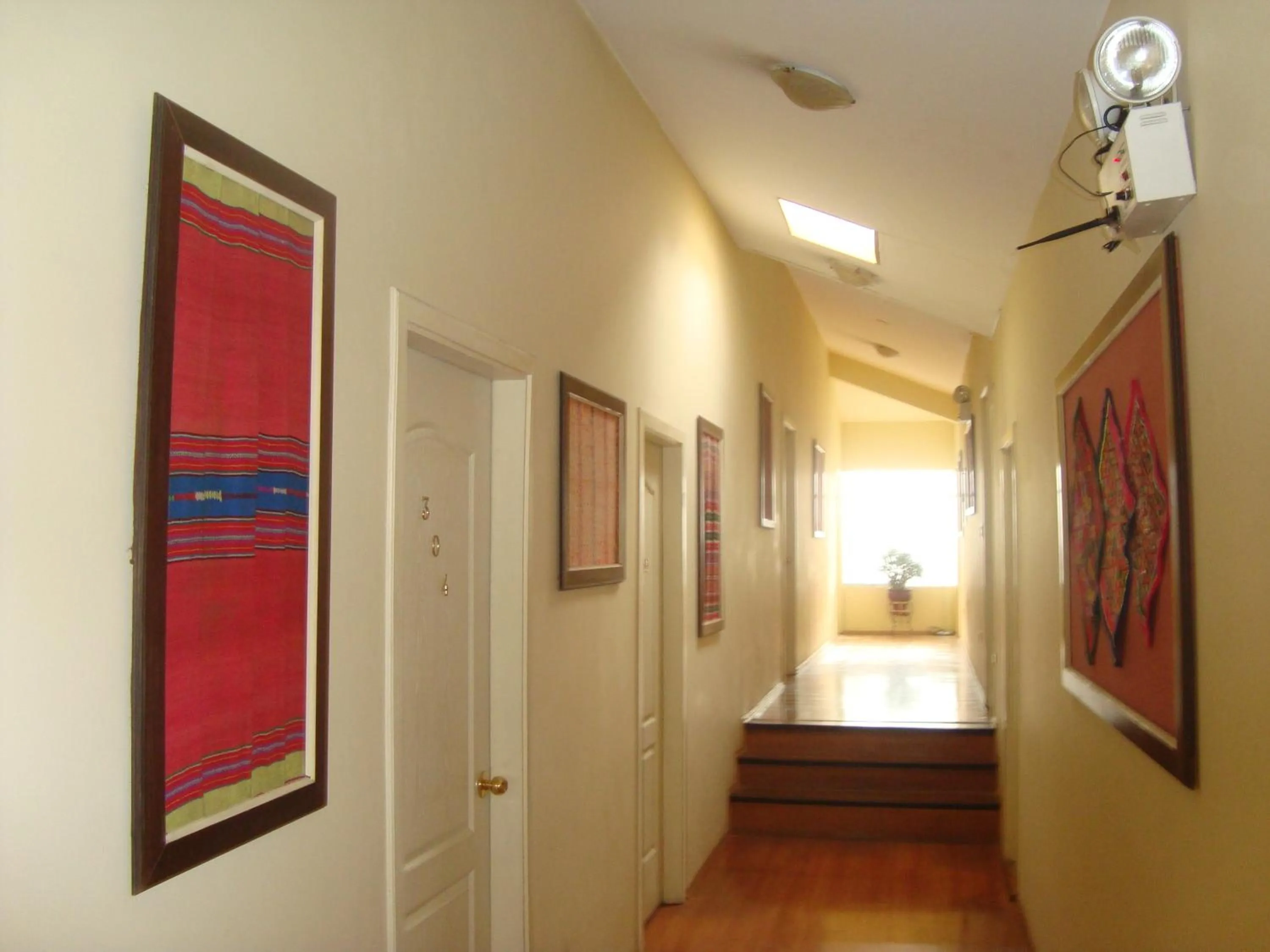 Decorative detail in Taypikala Hotel Cusco