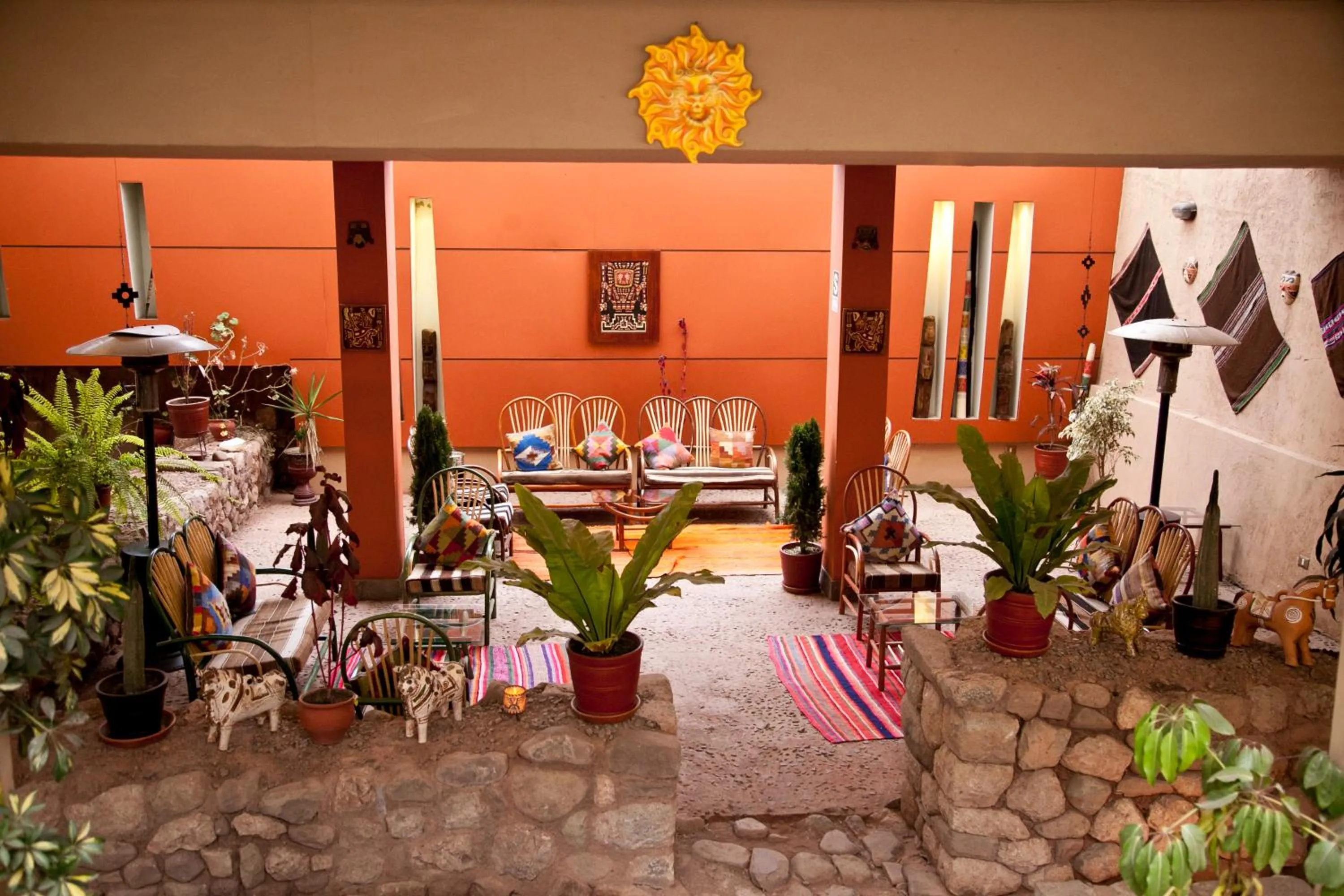 Garden in Taypikala Hotel Cusco