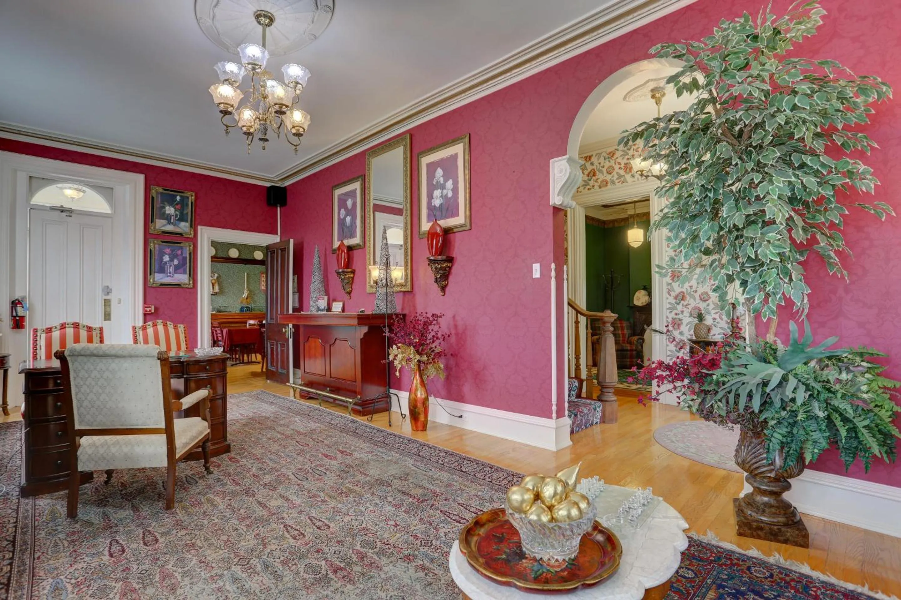 Lobby or reception in Greystone Manor Bed & Breakfast