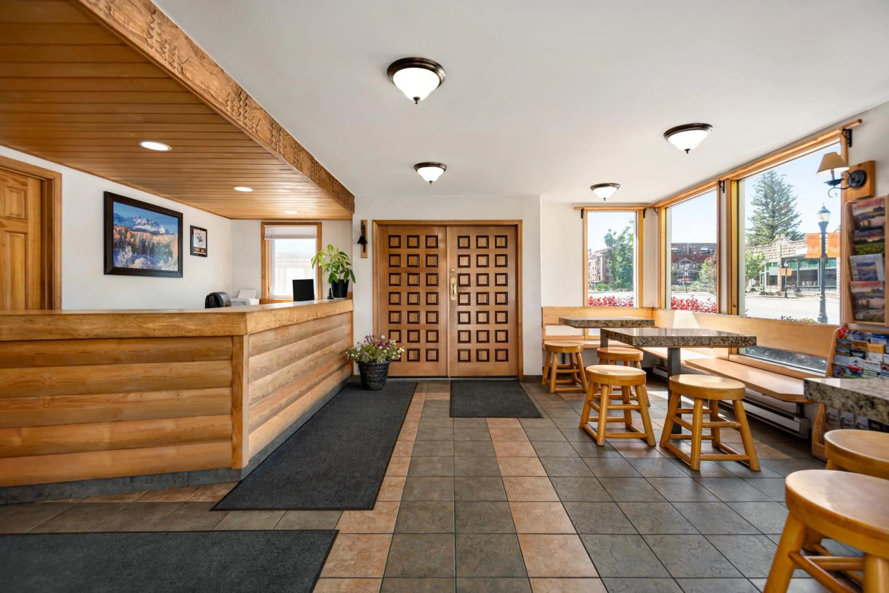 Lobby or reception in Nordic Lodge