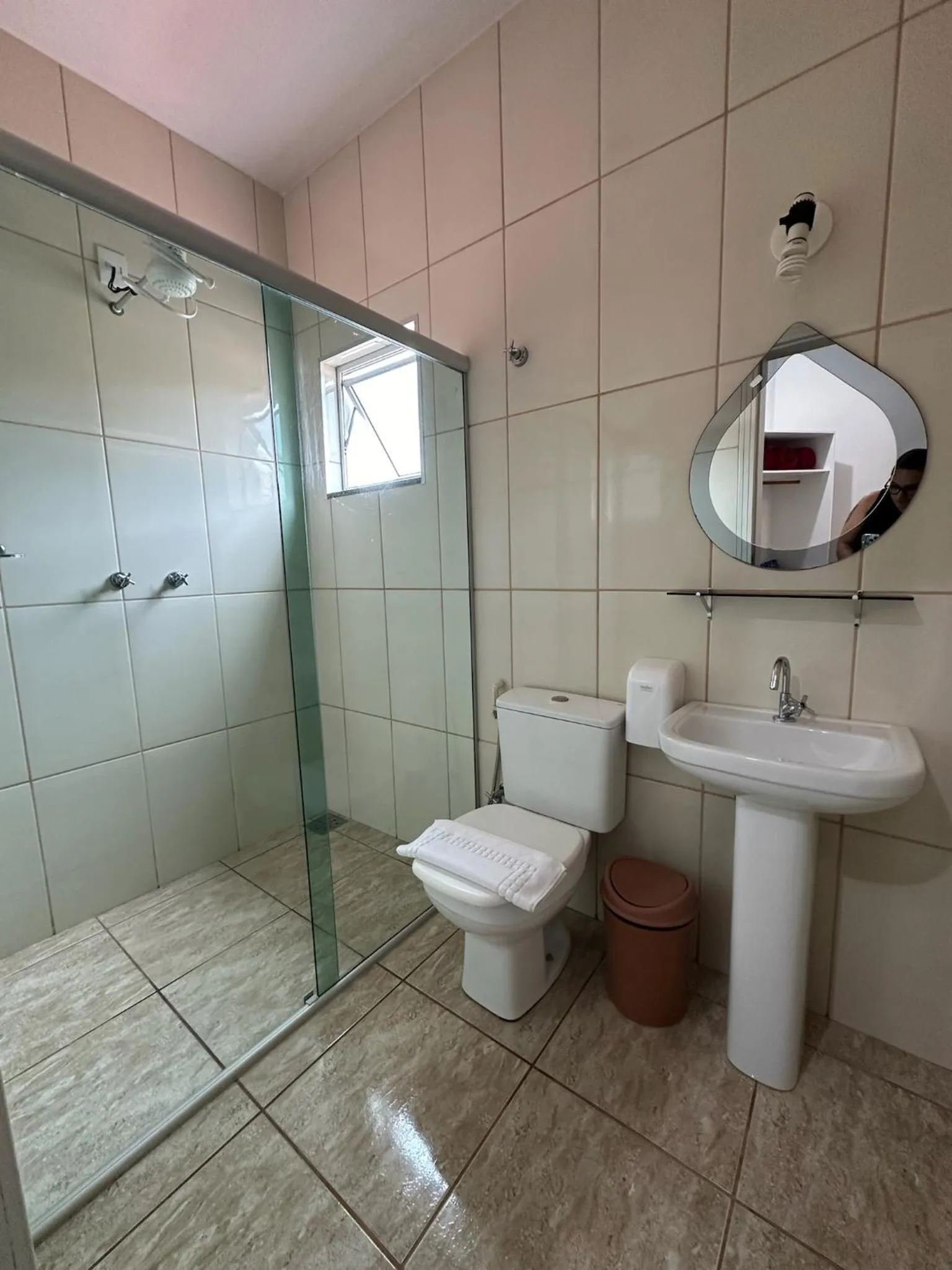 Shower in Hotel Brasil Real