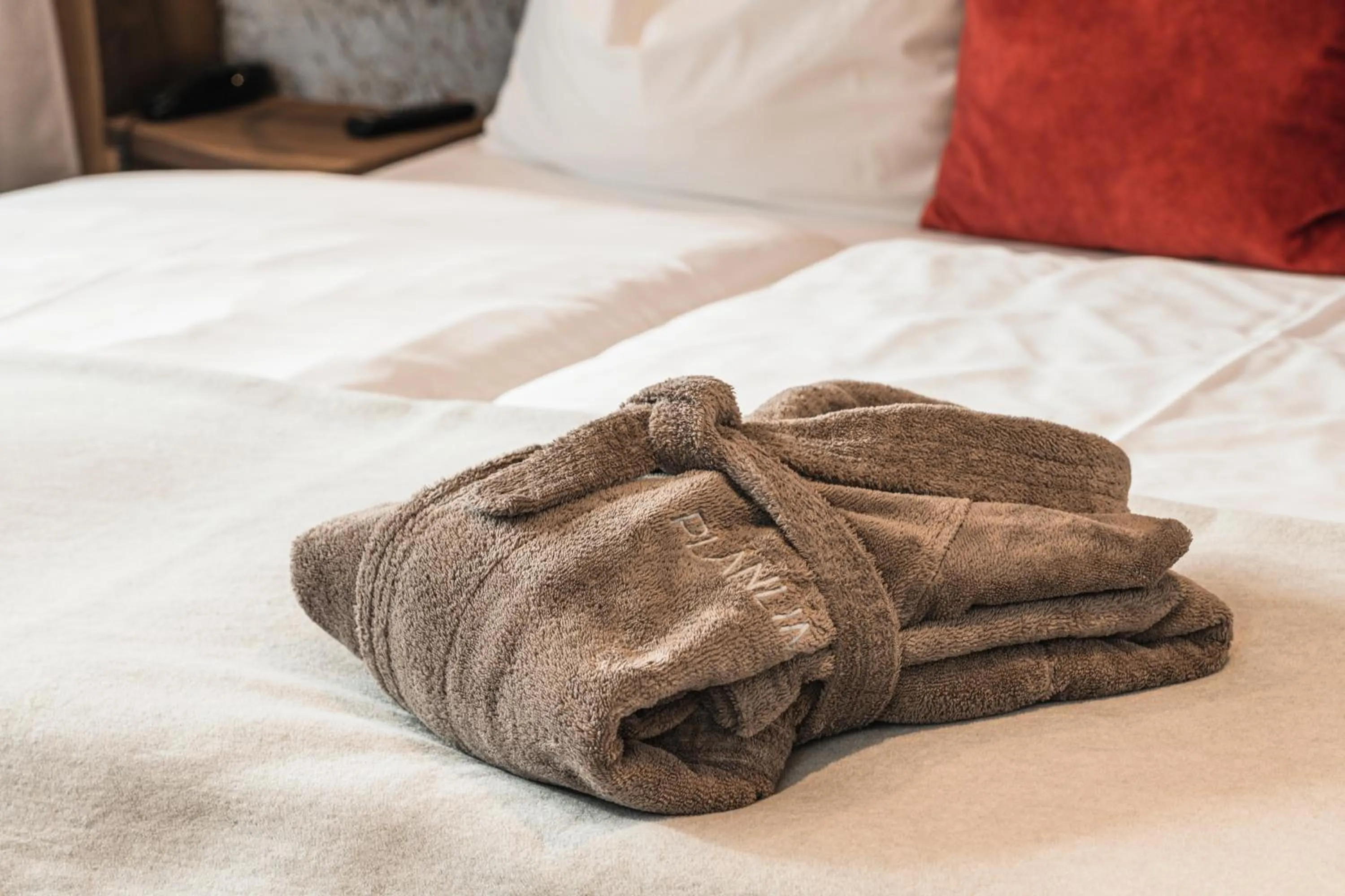 Decorative detail, Bed in Boutique Hotel Planlim