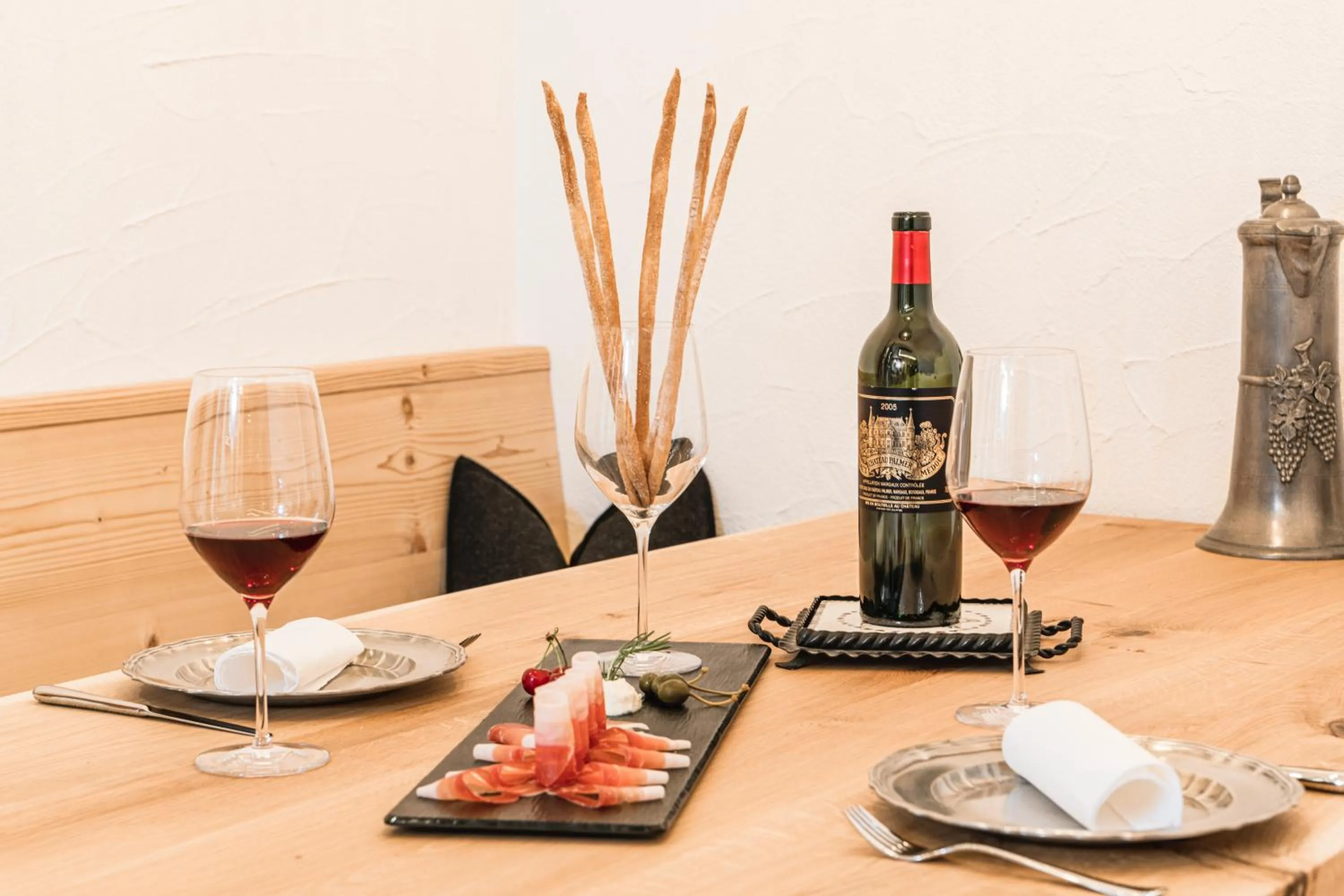 Food and drinks in Boutique Hotel Planlim