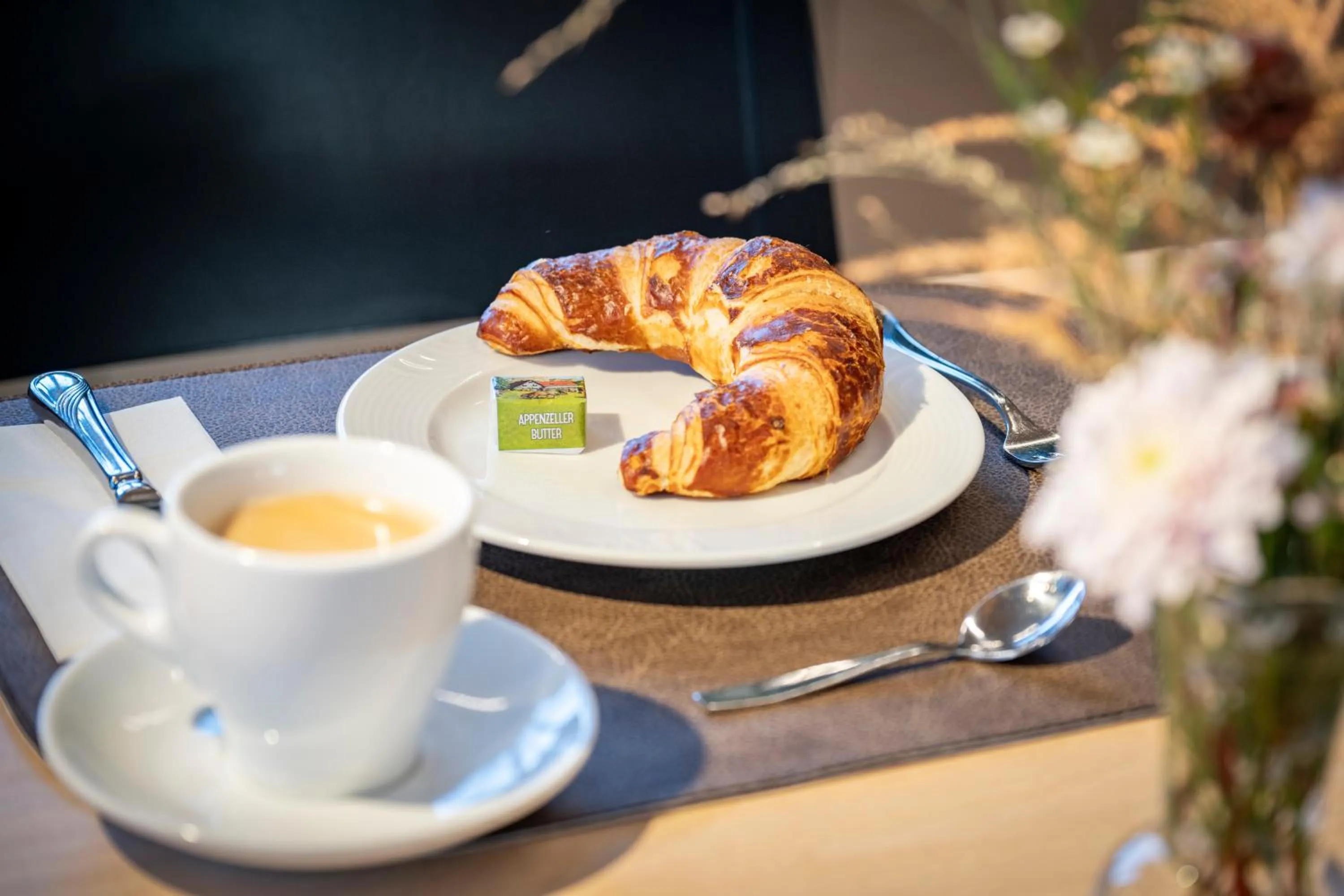 Breakfast in Hotel Restaurant Krone