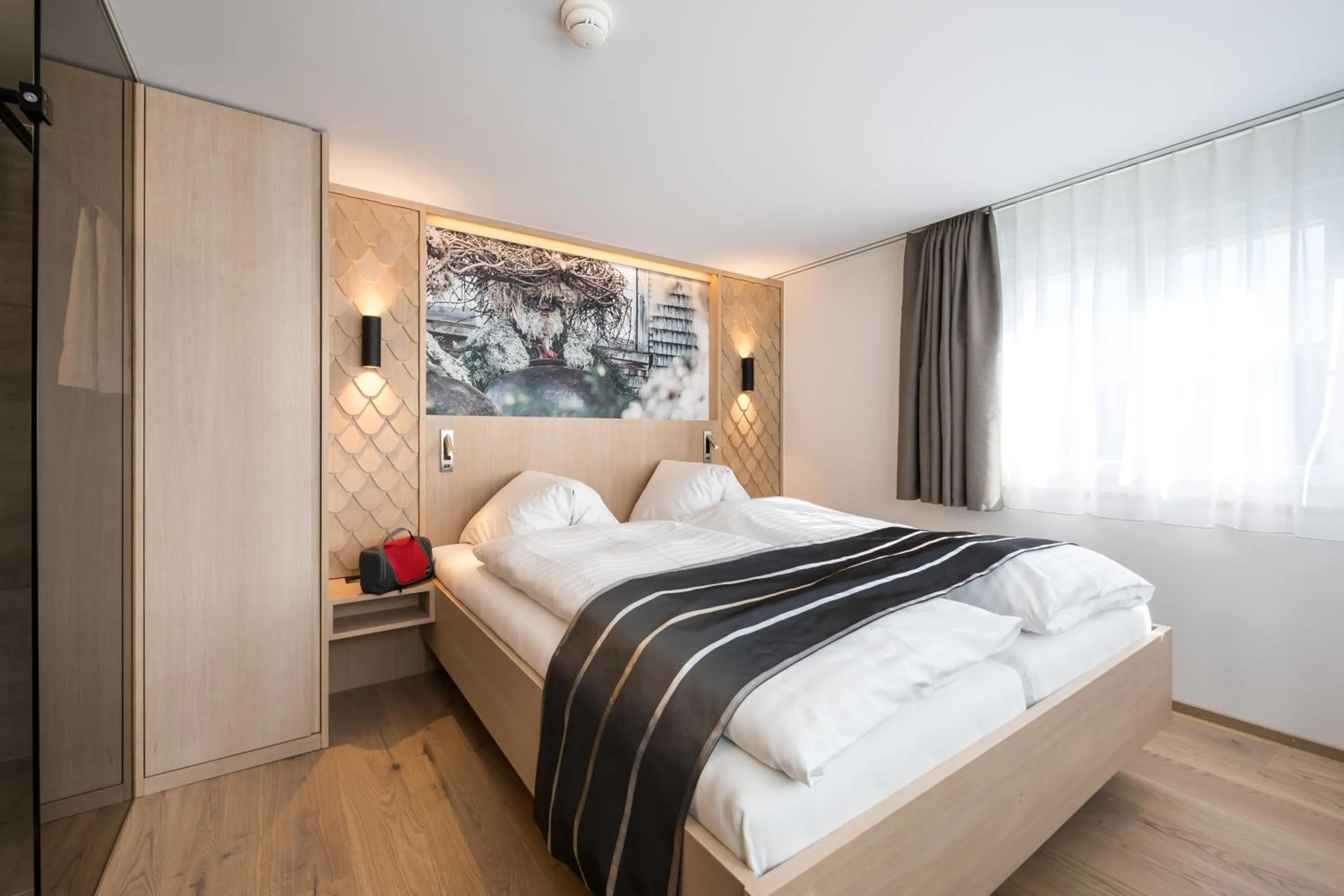 Photo of the whole room, Bed in Hotel Restaurant Krone