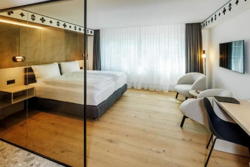 Photo of the whole room, Bed in Hotel Restaurant Krone
