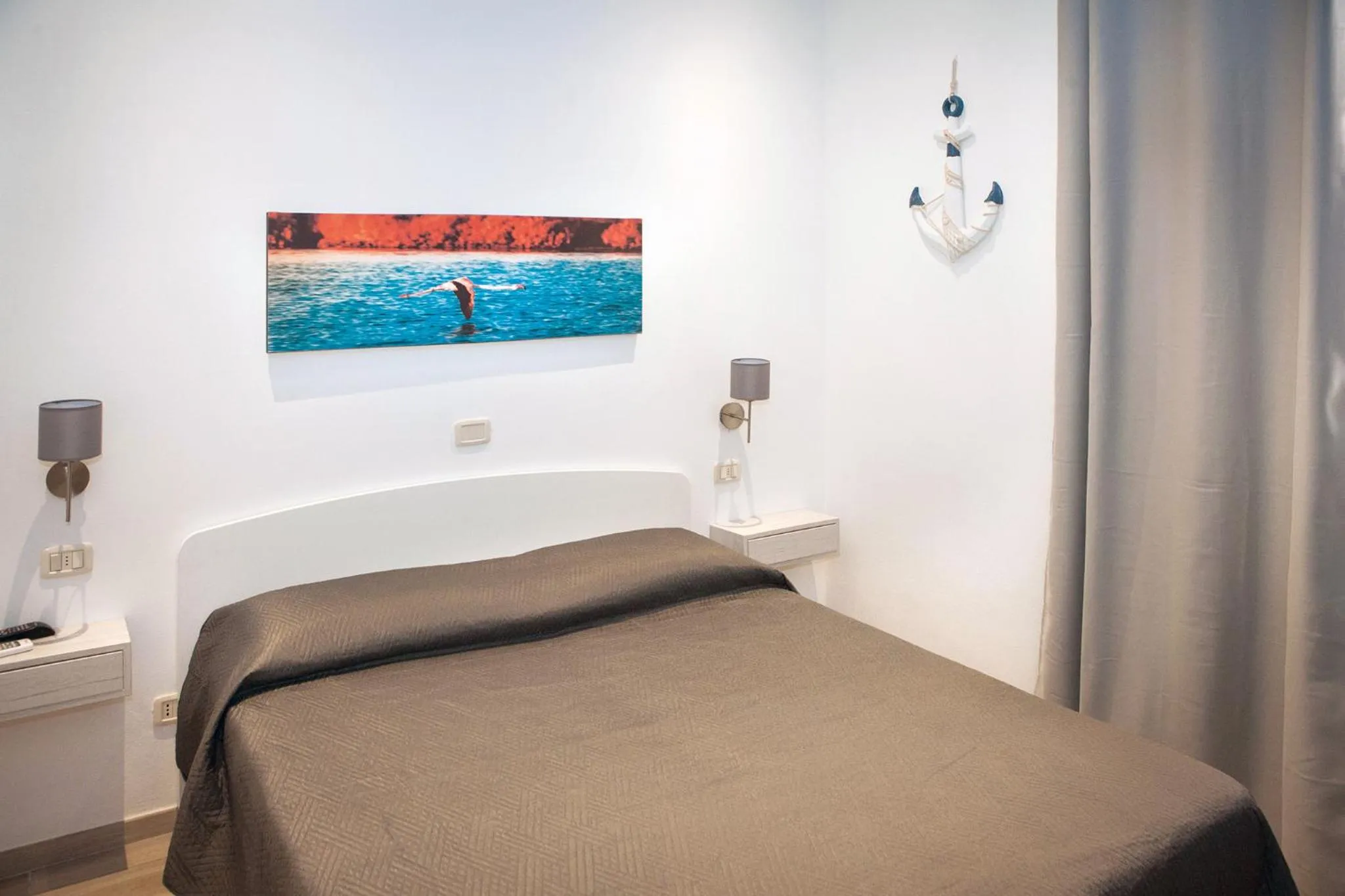 Bedroom, Bed in B&B La Pineta