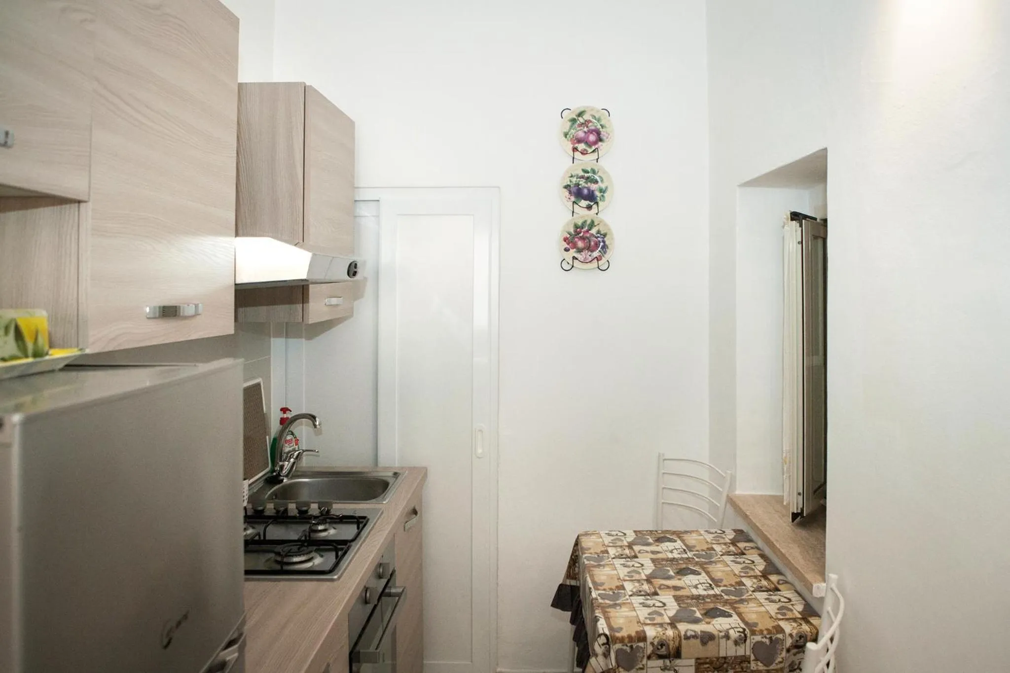 Kitchen or kitchenette in B&B La Pineta